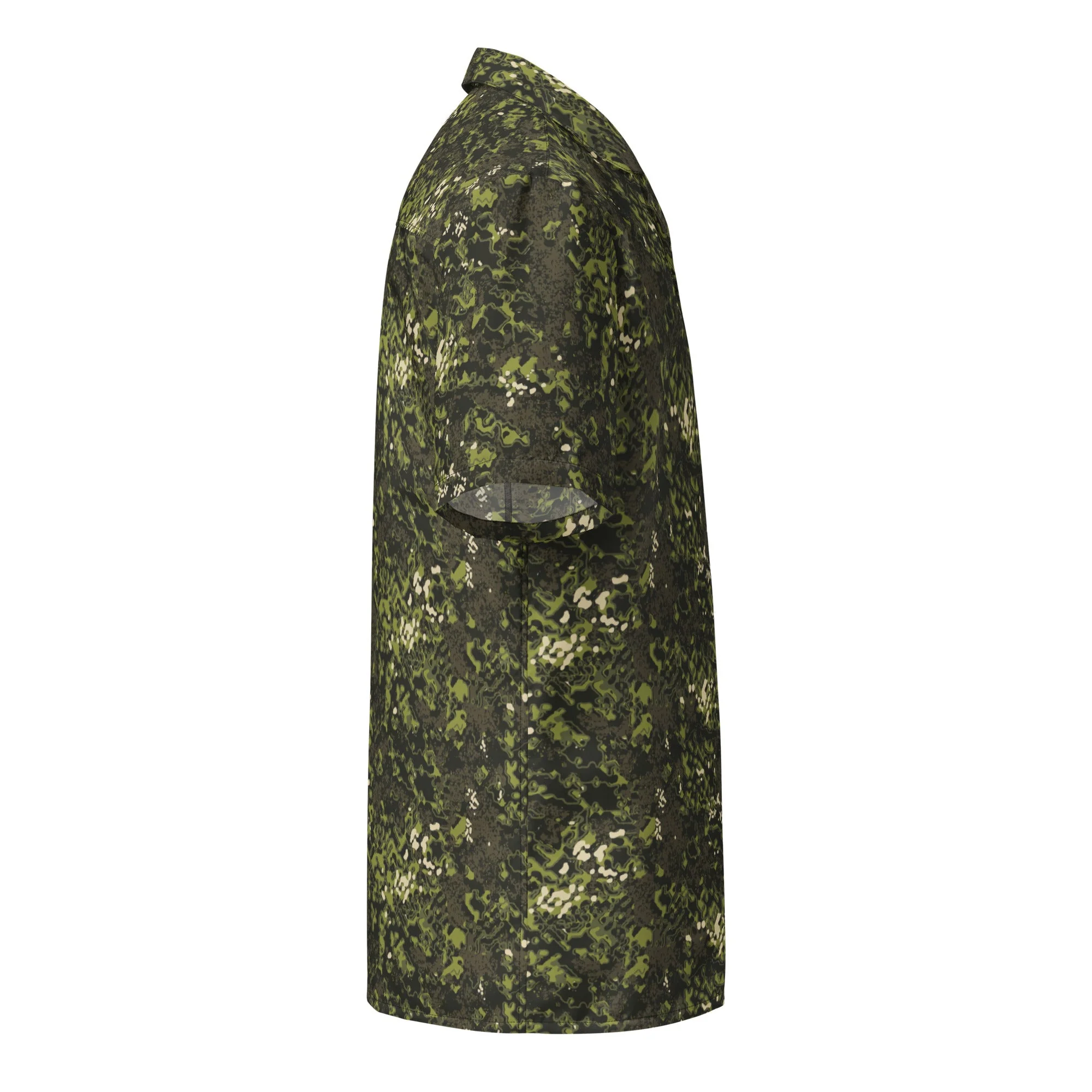 Polish Modular Adaptive Penetrative Ambush (MAPA) CAMO Unisex Short-Sleeve Button Shirt - Image 5