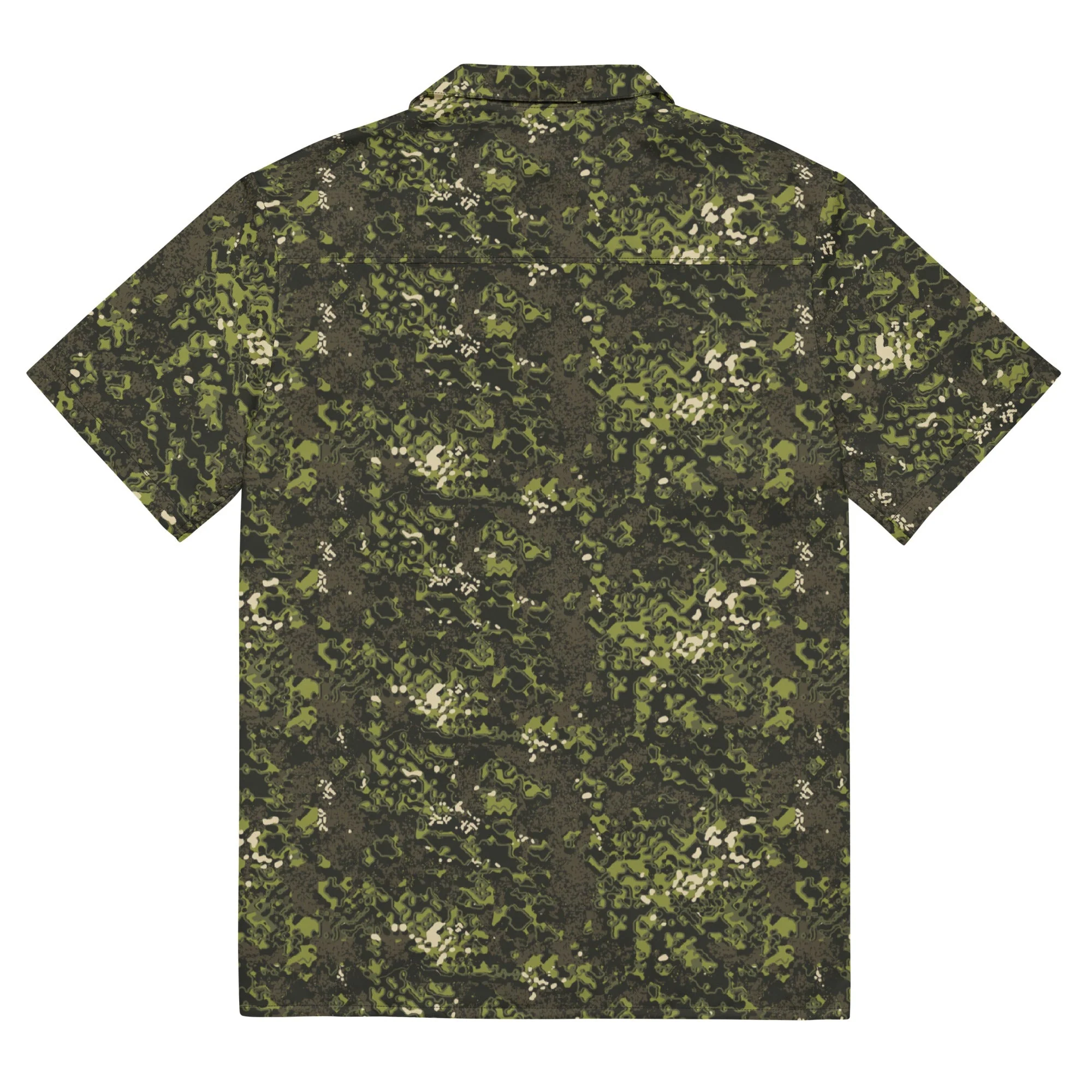Polish Modular Adaptive Penetrative Ambush (MAPA) CAMO Unisex Short-Sleeve Button Shirt - Image 8