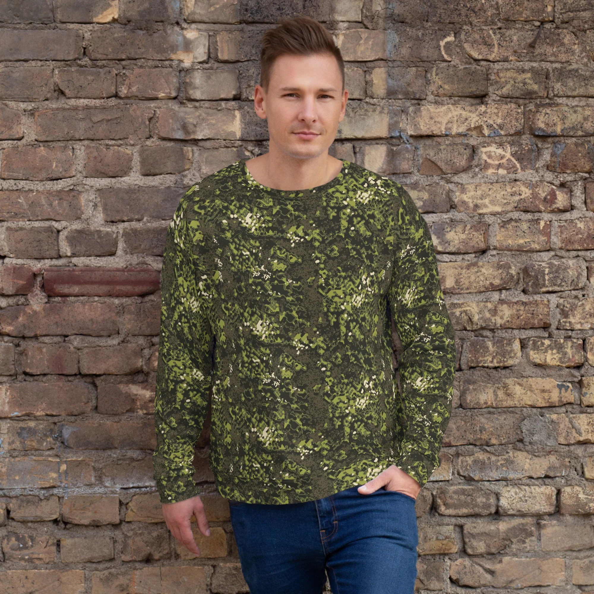 Polish Modular Adaptive Penetrative Ambush (MAPA) CAMO Unisex Sweatshirt