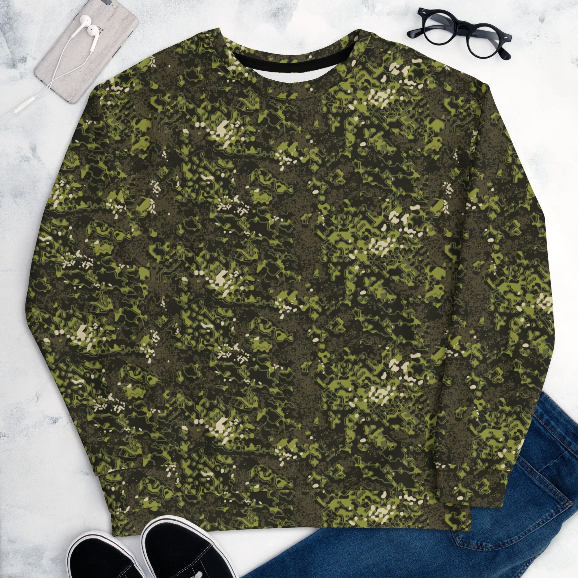 Polish Modular Adaptive Penetrative Ambush (MAPA) CAMO Unisex Sweatshirt - Image 10