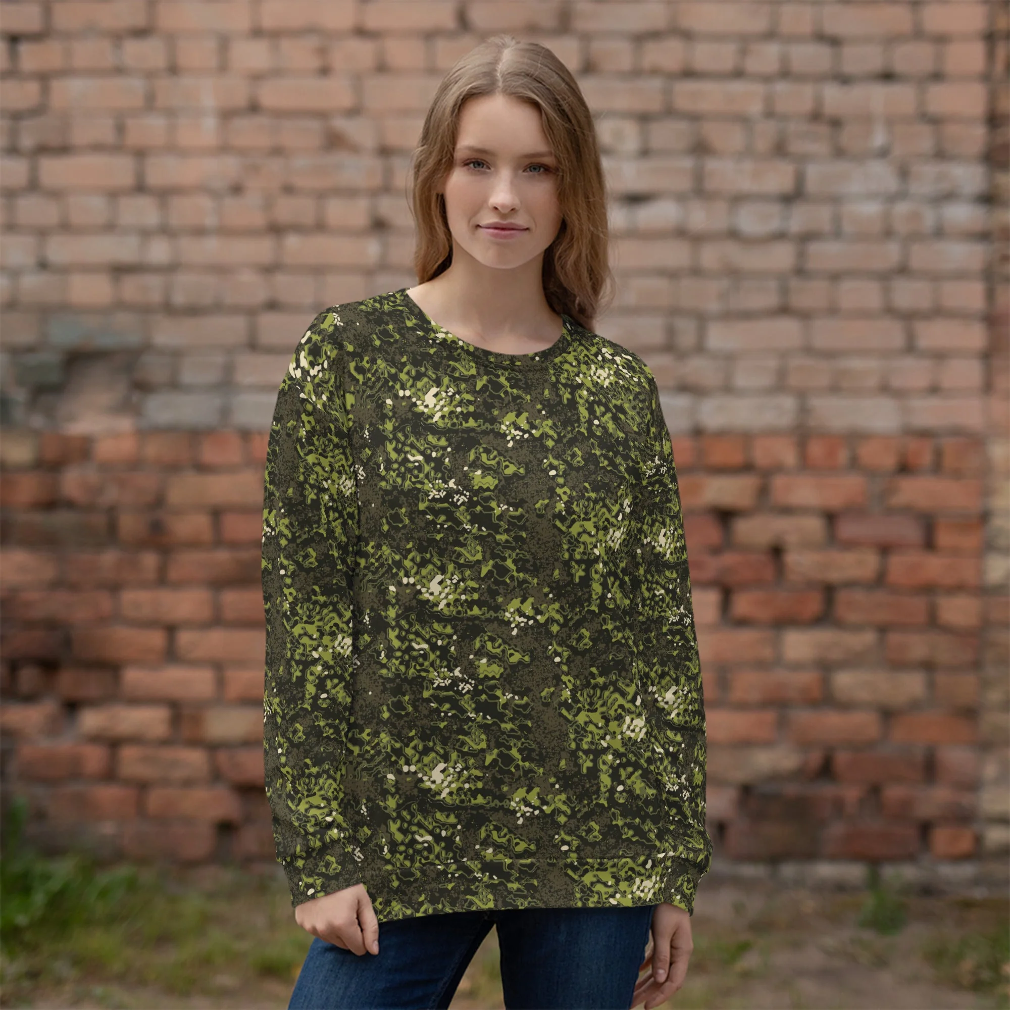 Polish Modular Adaptive Penetrative Ambush (MAPA) CAMO Unisex Sweatshirt - Image 2