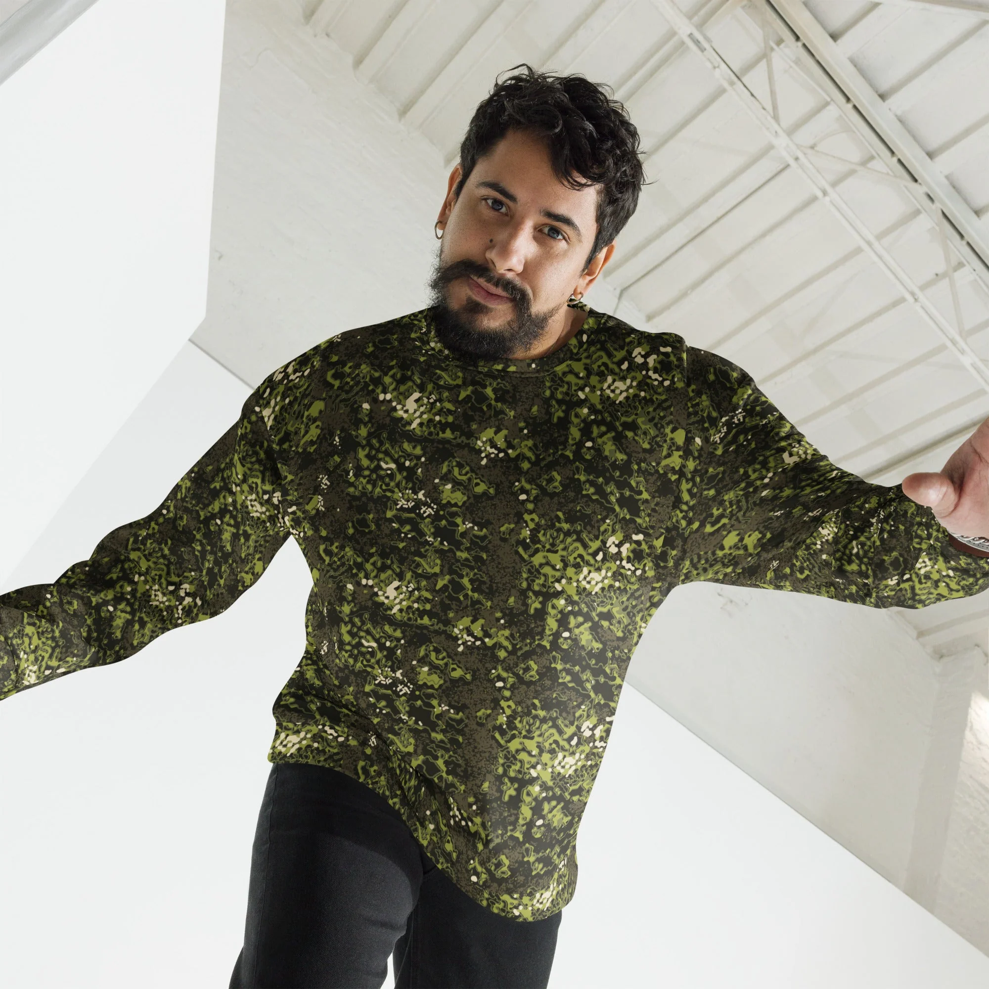 Polish Modular Adaptive Penetrative Ambush (MAPA) CAMO Unisex Sweatshirt - Image 4