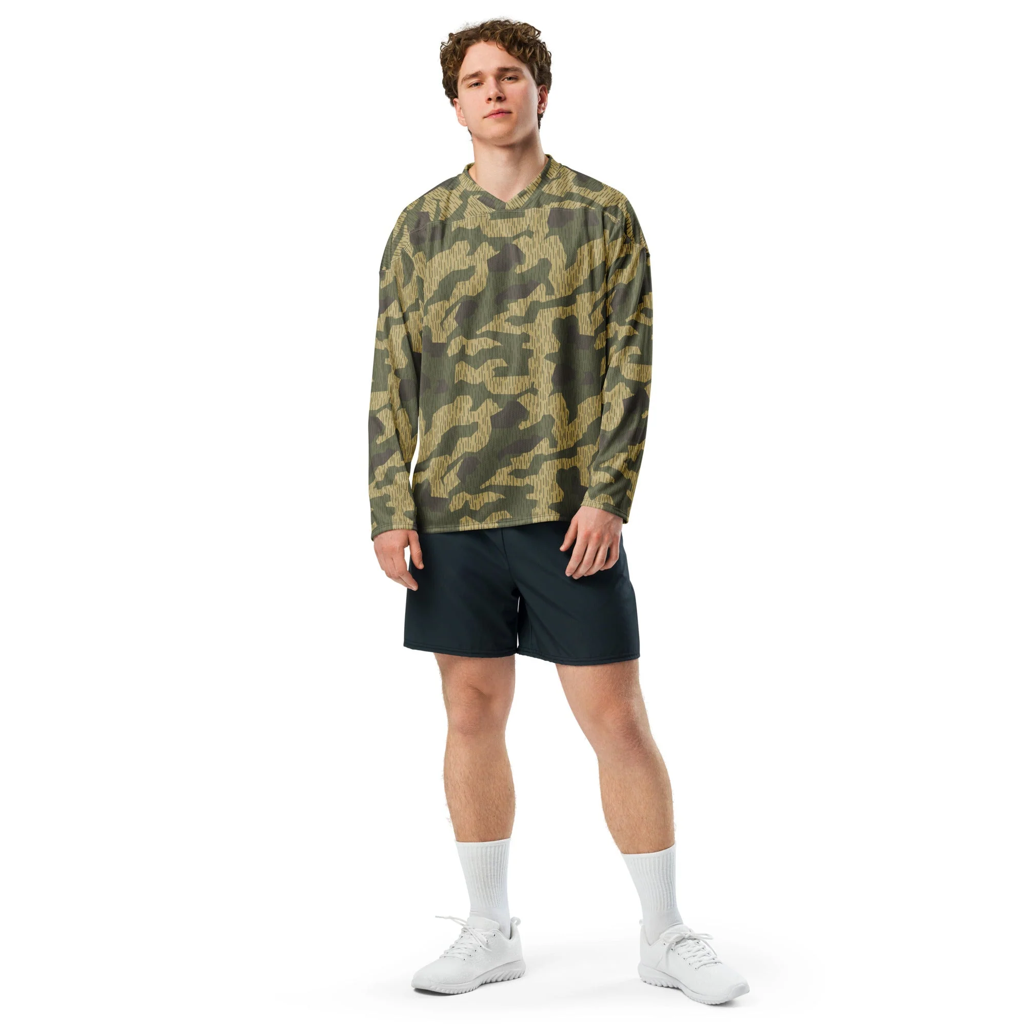 Polish Splittermuster WZ56 CAMO Unisex Hockey Fan Jersey - Image 6