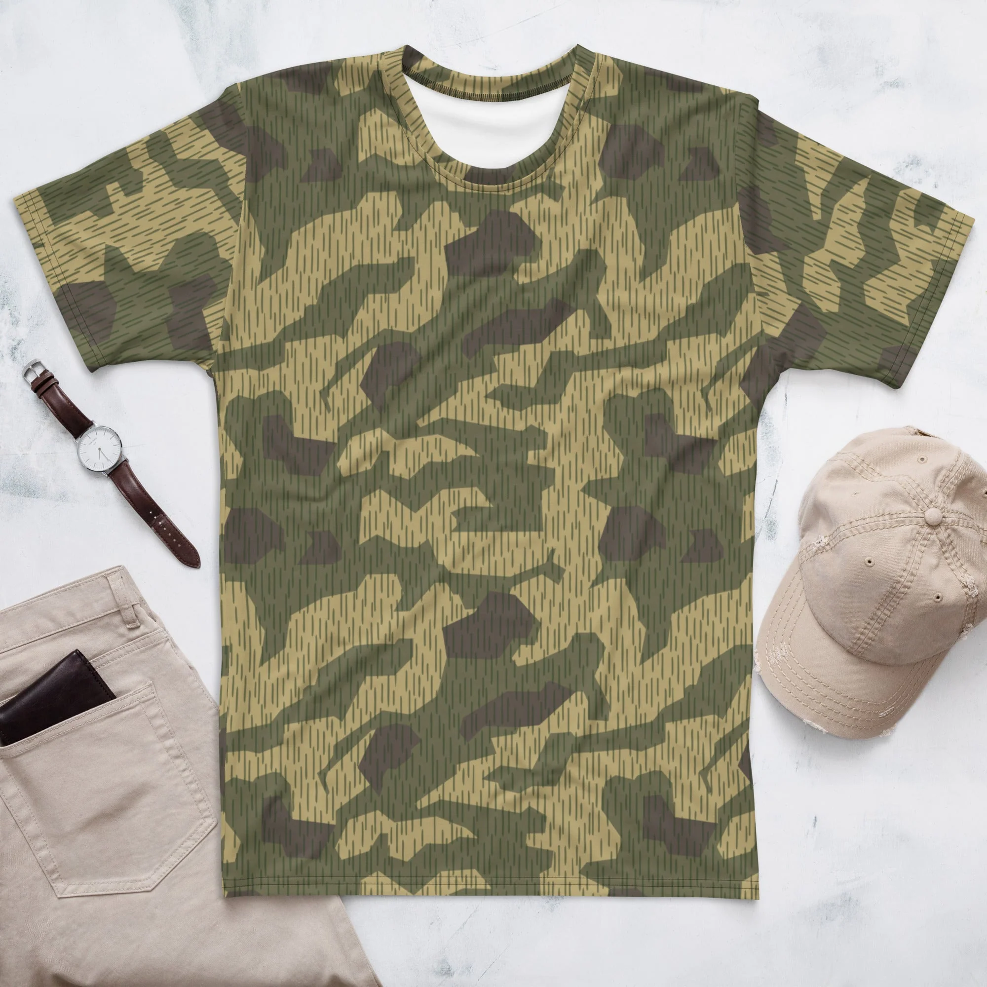 Polish Splittermuster WZ56 CAMO Mens T-Shirt