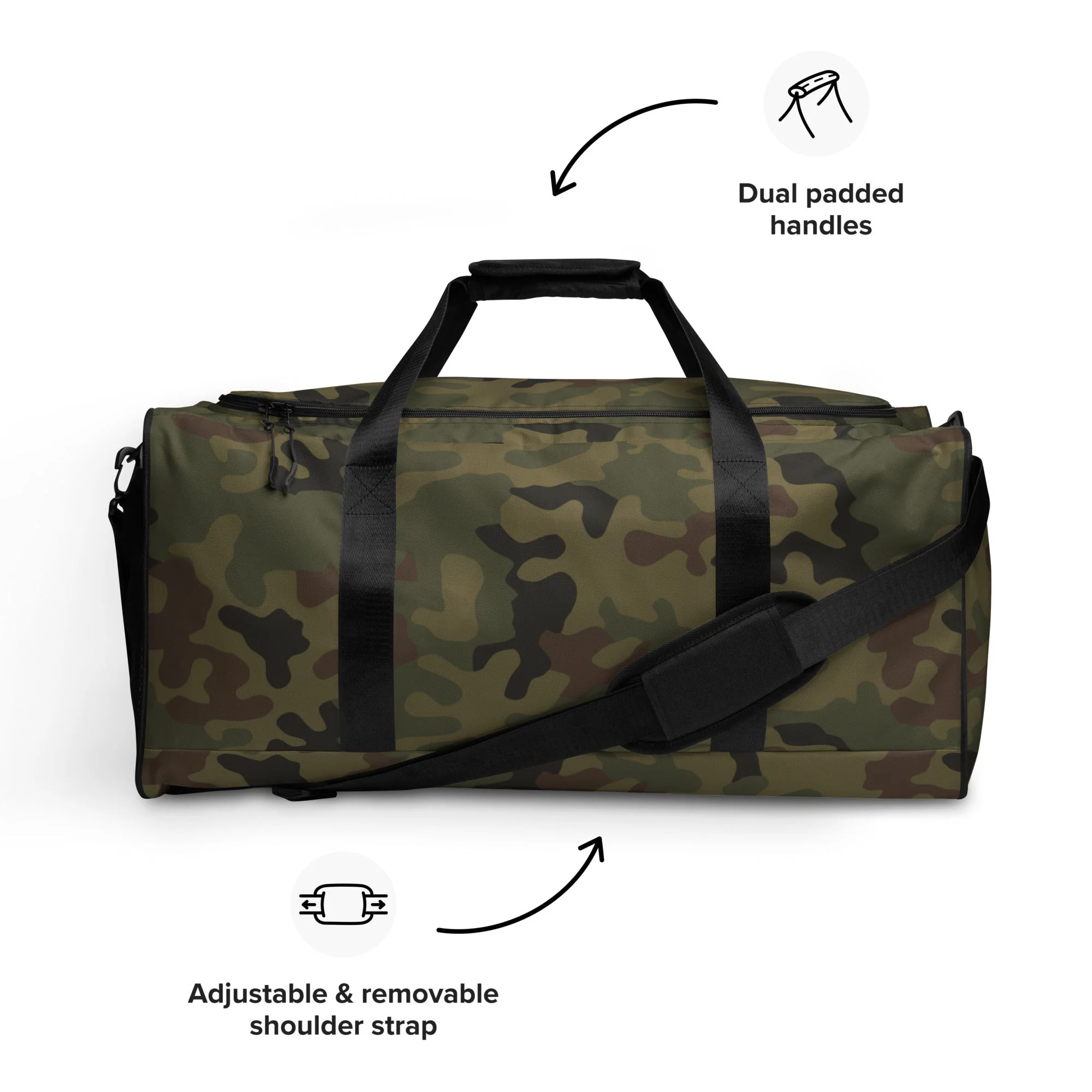 Polish Pantera WZ93 CAMO Duffle Bag - Image 3
