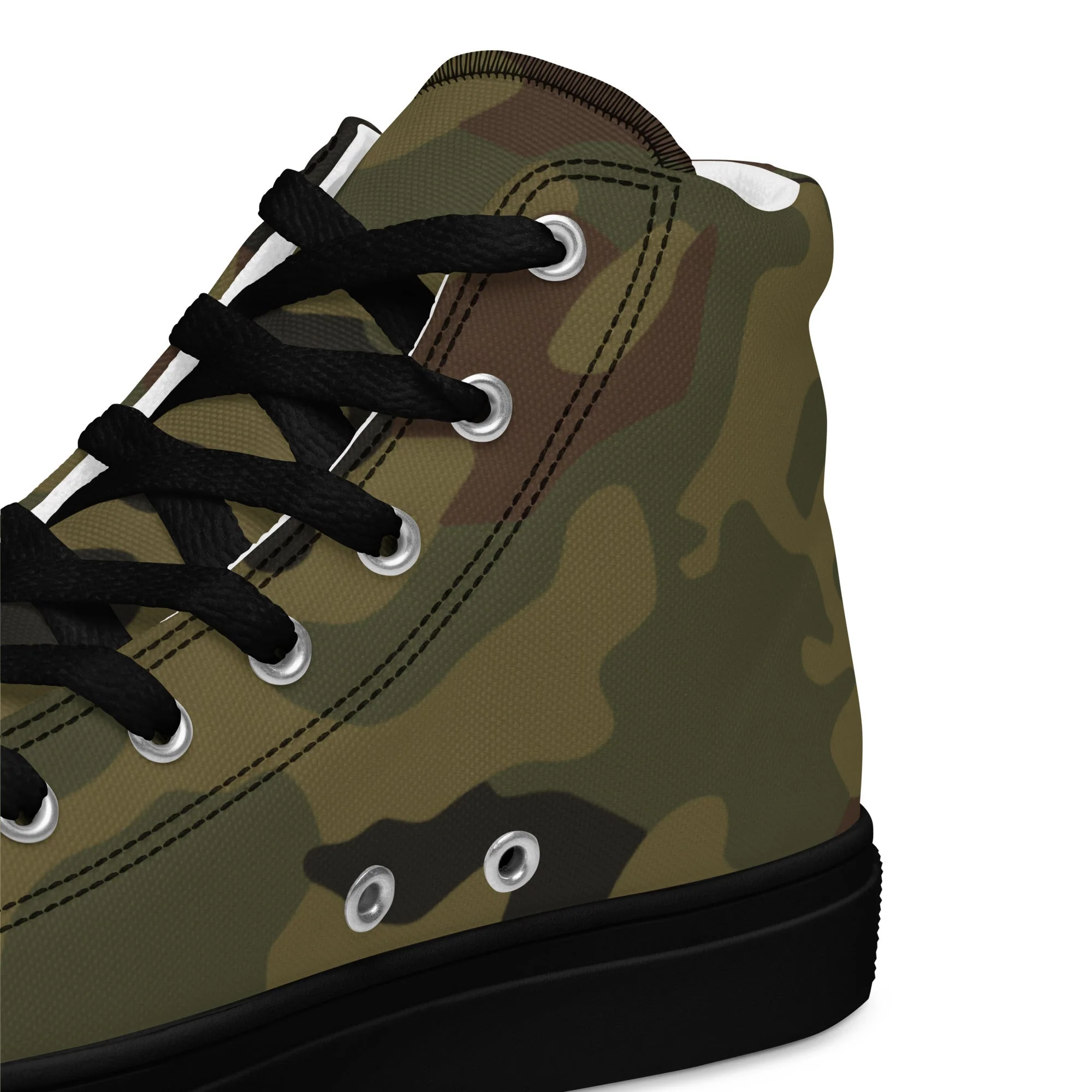 Polish Pantera WZ93 CAMO Mens High-Top Canvas Shoes - Image 4