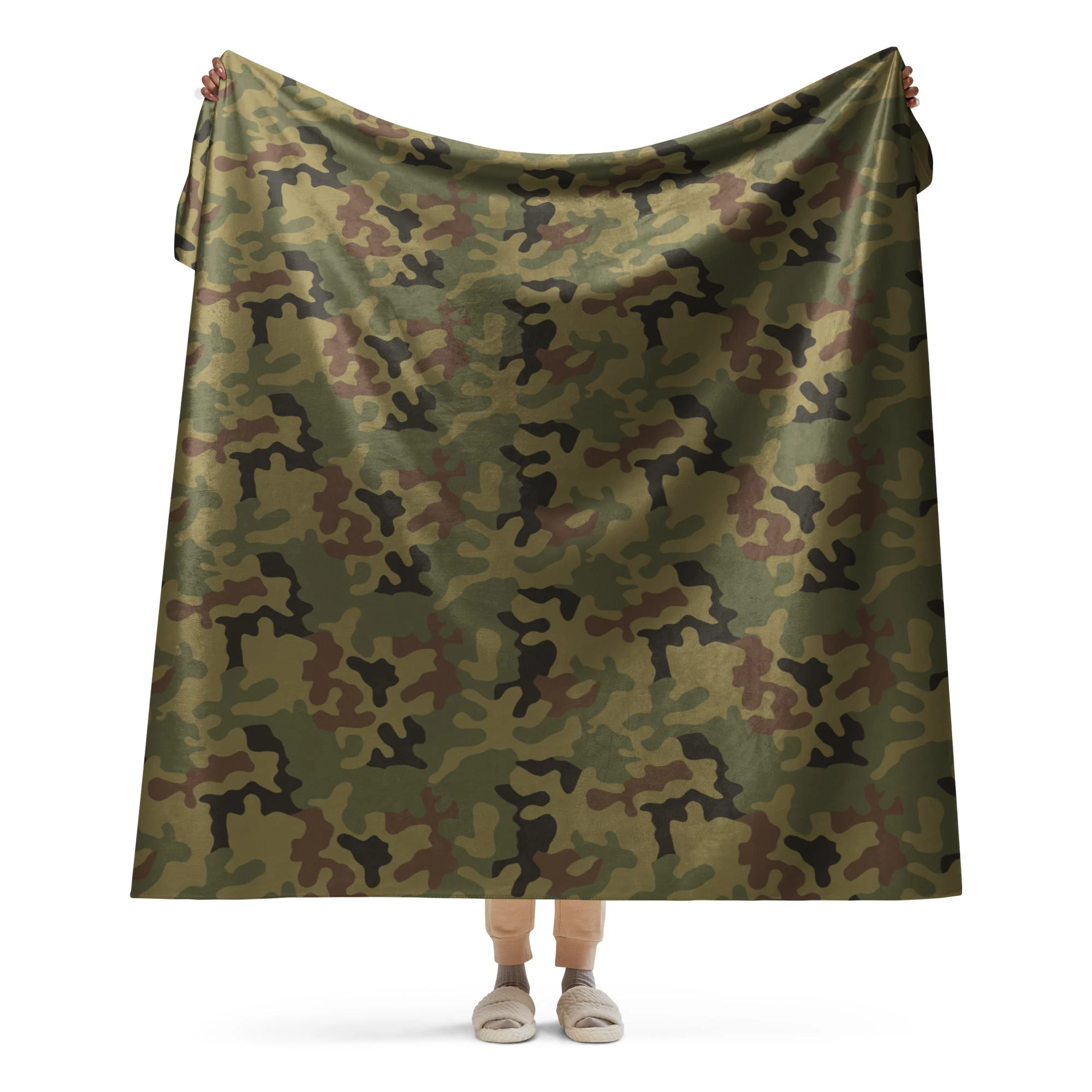 Polish Pantera WZ93 CAMO Sherpa Blanket