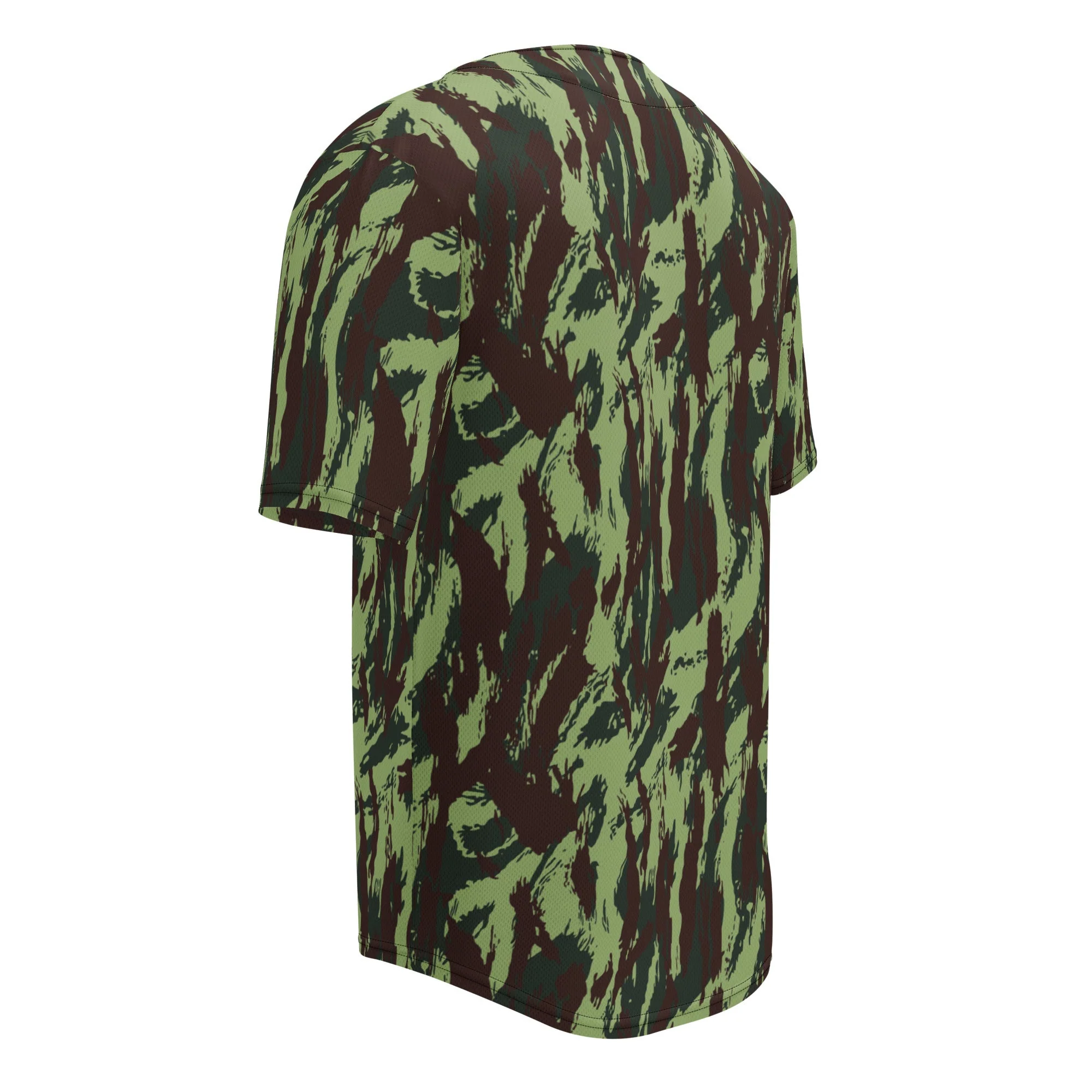 Portuguese Lizard Vertical CAMO Unisex Baseball Jersey - Image 6