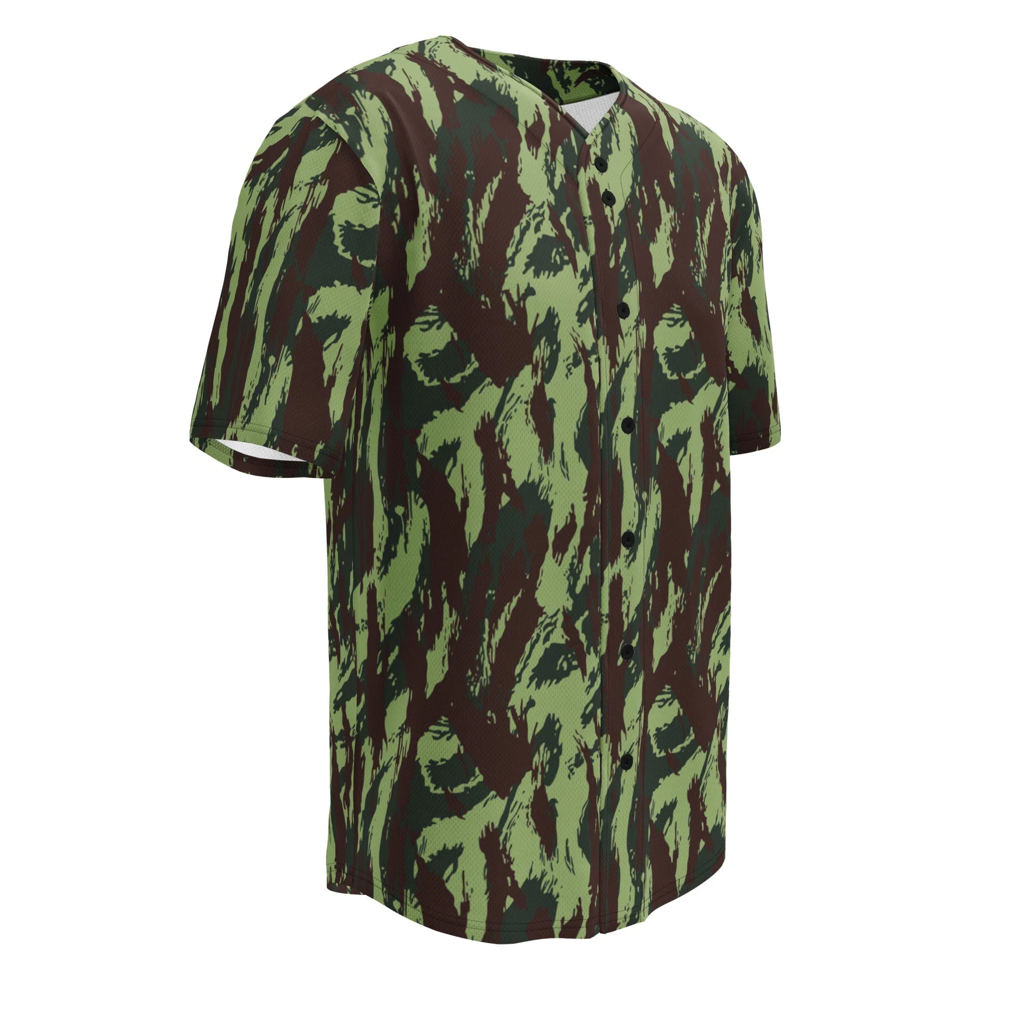 Portuguese Lizard Vertical CAMO Unisex Baseball Jersey - Image 7