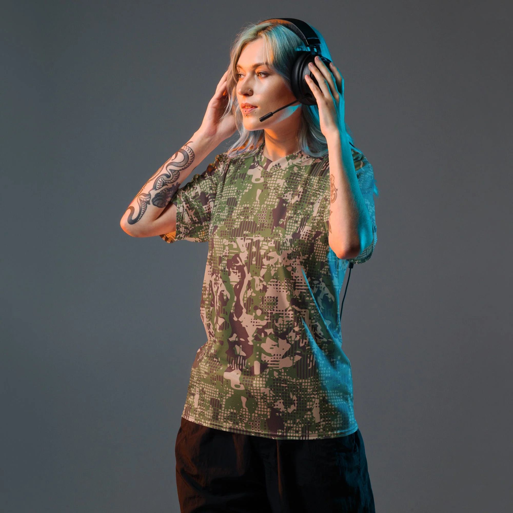 Ukrainian Predator CAMO Unisex Sports Jersey - Image 6