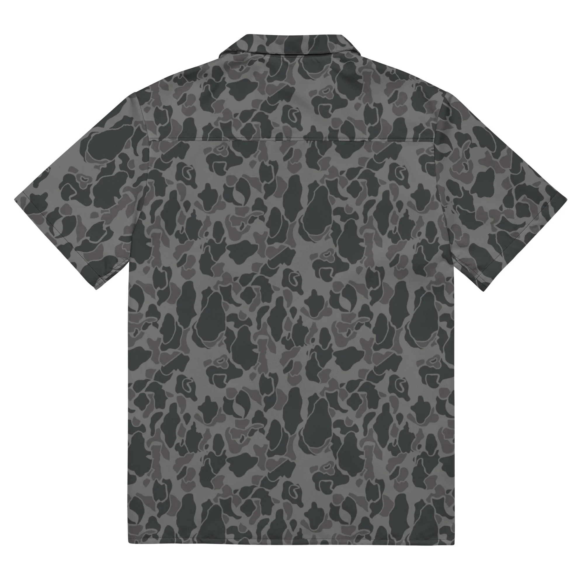 Rambo First Blood Part II Russian Frog Skin Movie CAMO Unisex Short-Sleeve Button Shirt - Image 9