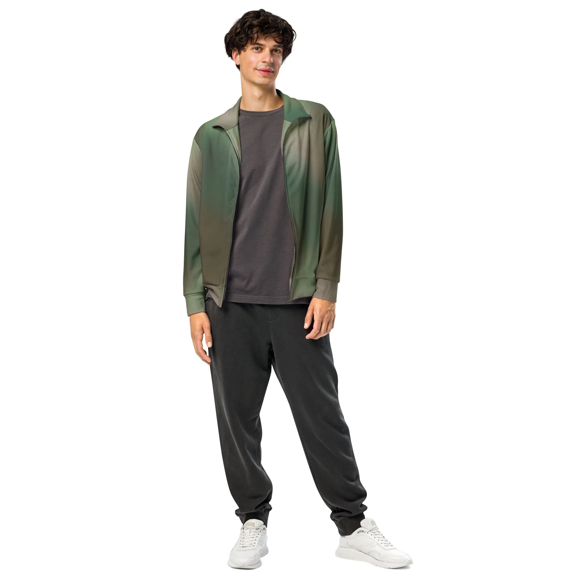 Rebel Endor Woodland CAMO Unisex Track Jacket - Image 8