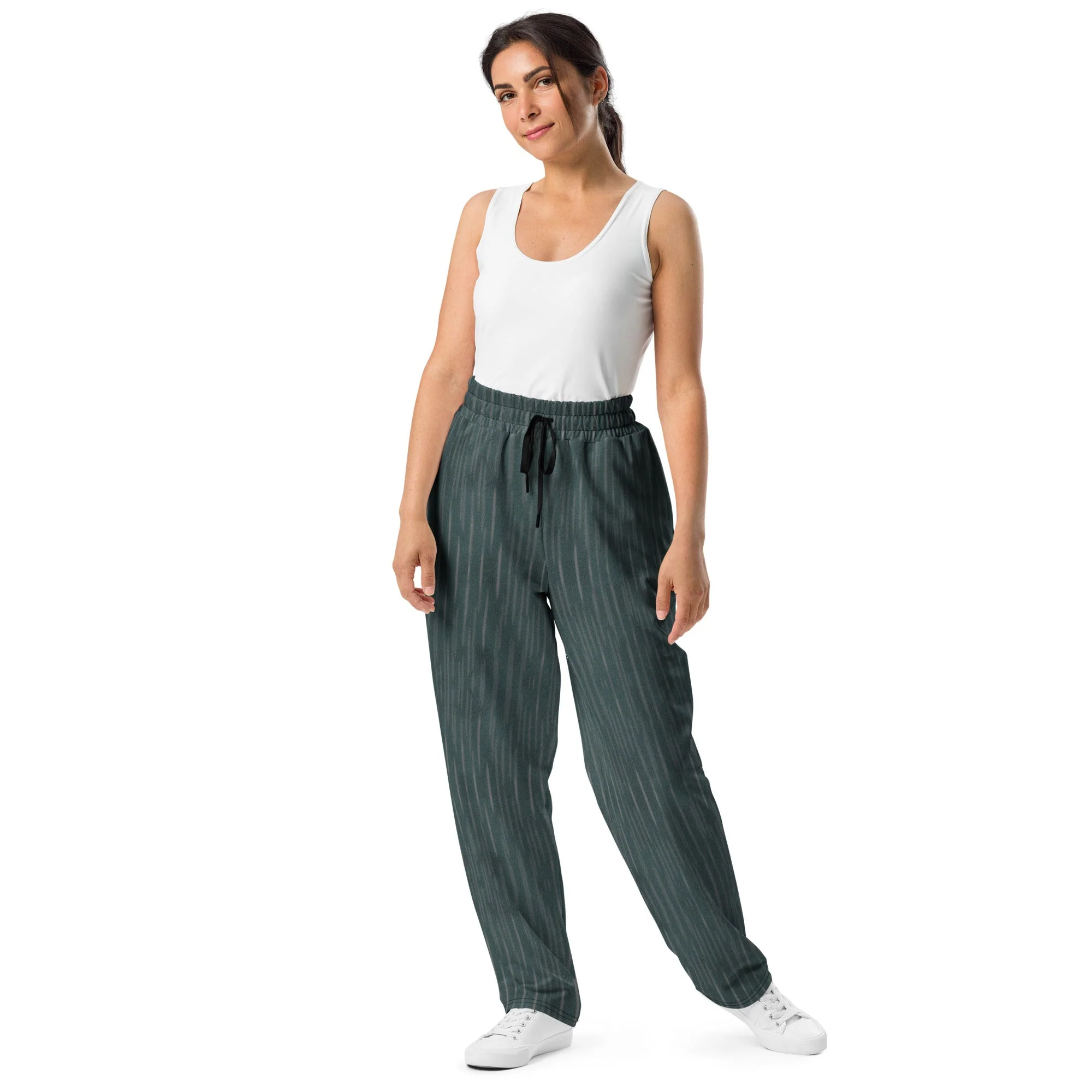 Regenwolke Midnight CAMO Unisex Wide-Leg Joggers - Image 6