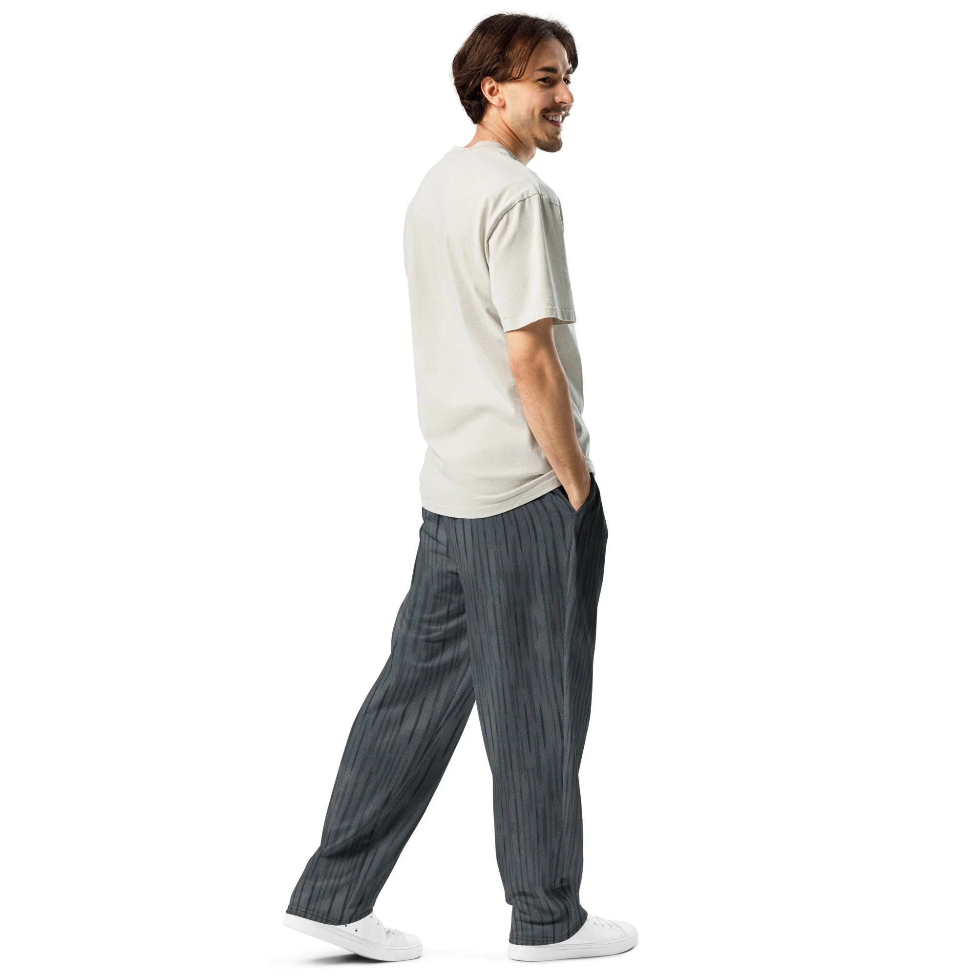 Regenwolke Urban CAMO Unisex Wide-Leg Joggers - Image 3