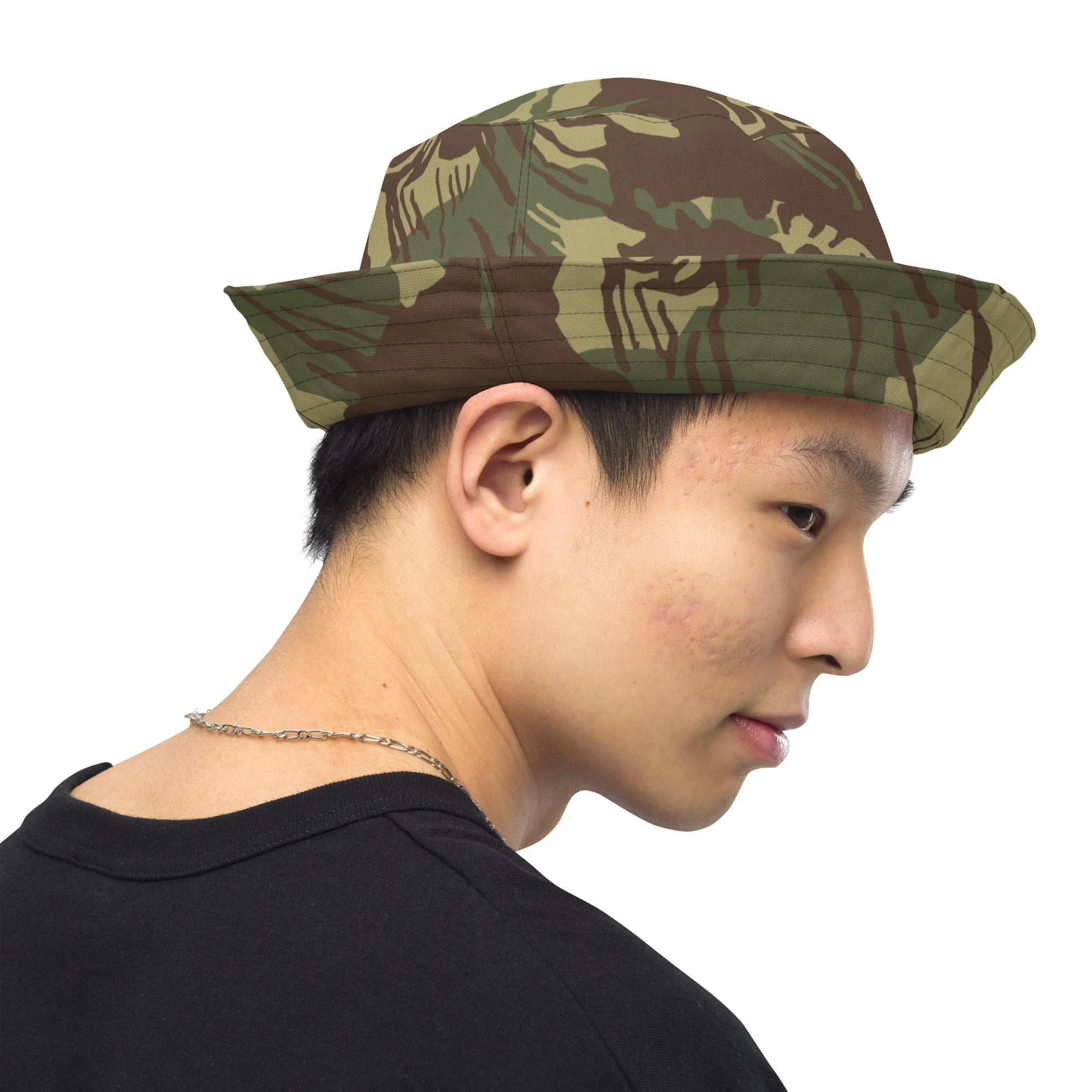 Rhodesian Brushstroke CAMO Reversible Bucket Hat - Image 10