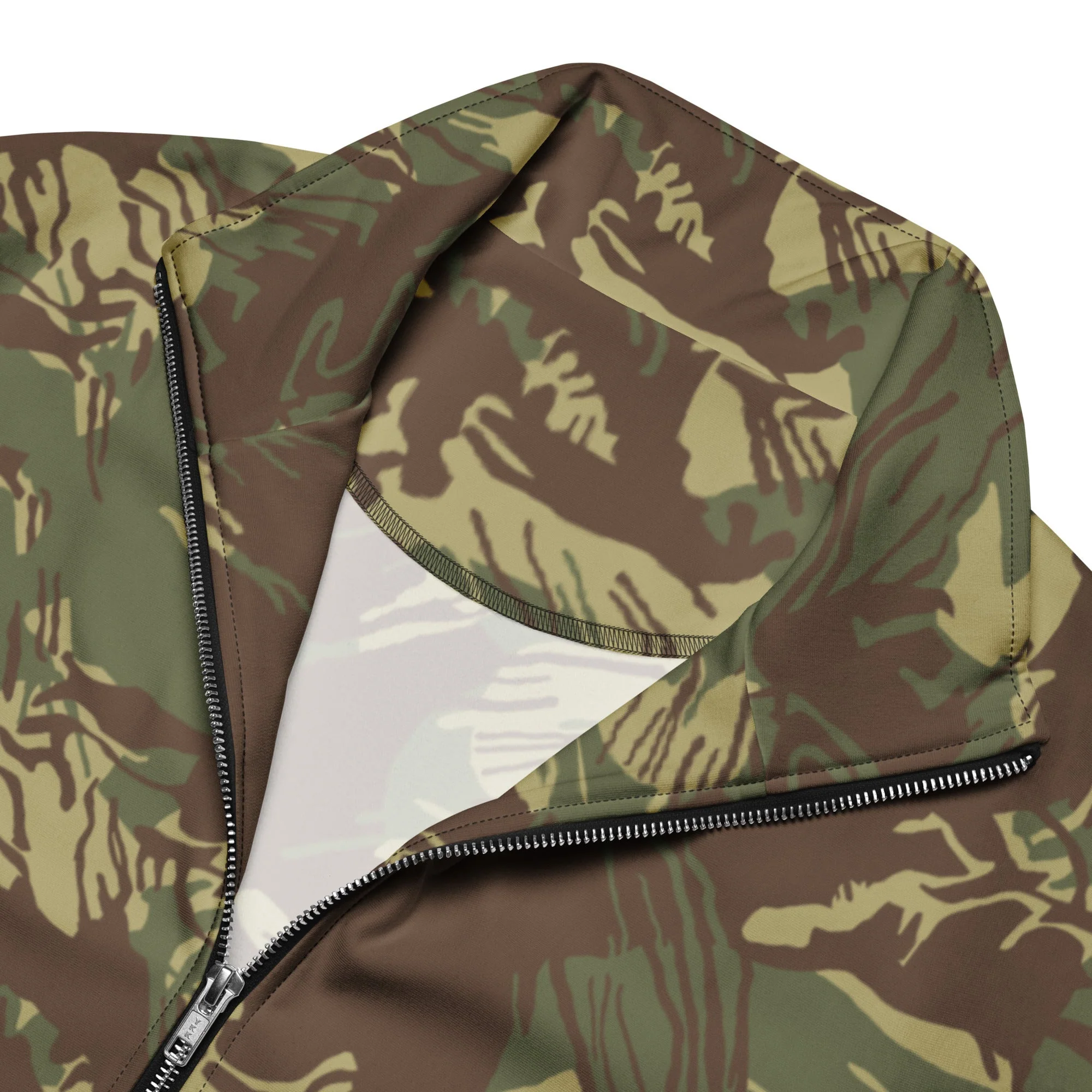 Rhodesian Brushstroke CAMO Unisex Track Jacket - Image 4