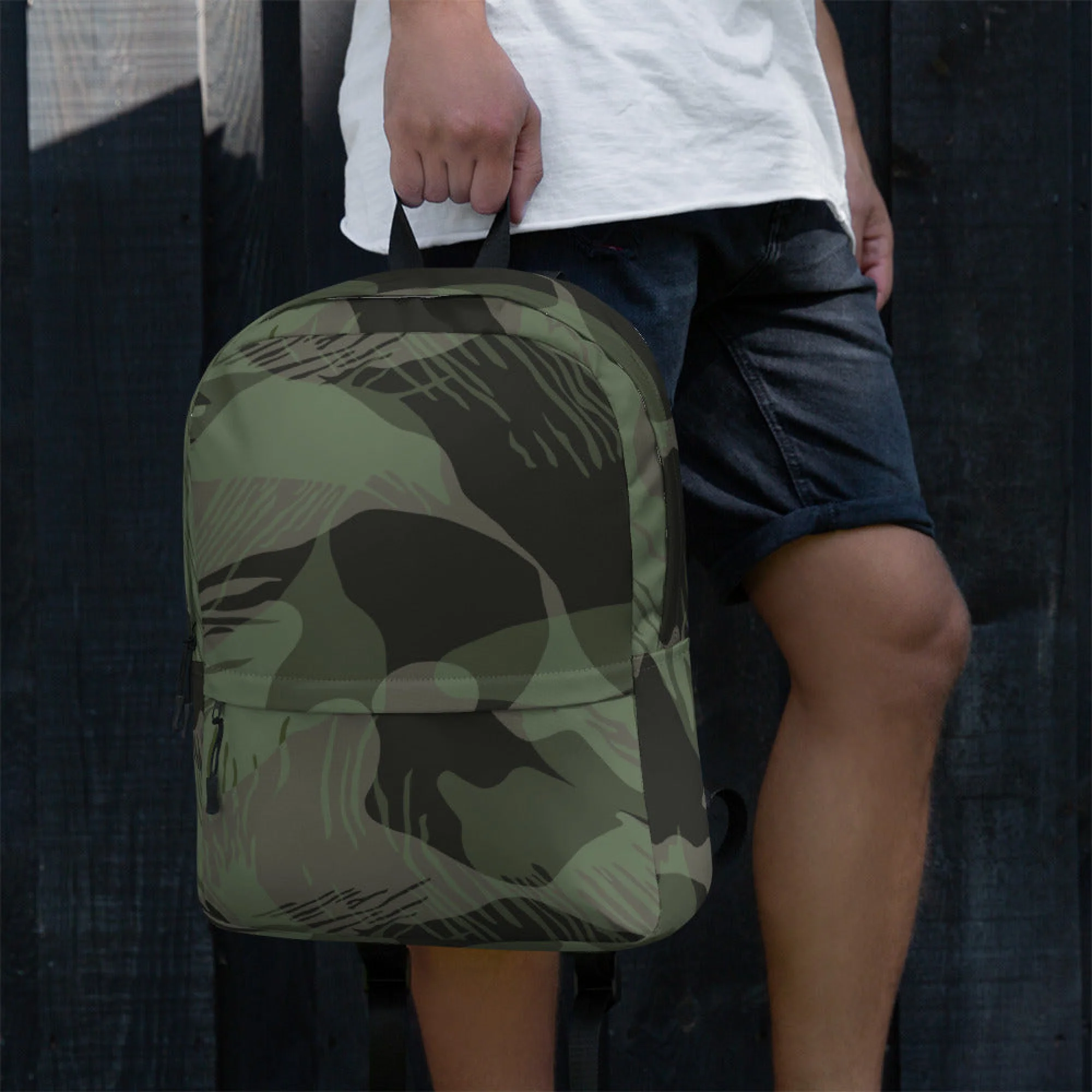 Rhodesian Brushstroke Night CAMO Backpack - Image 11