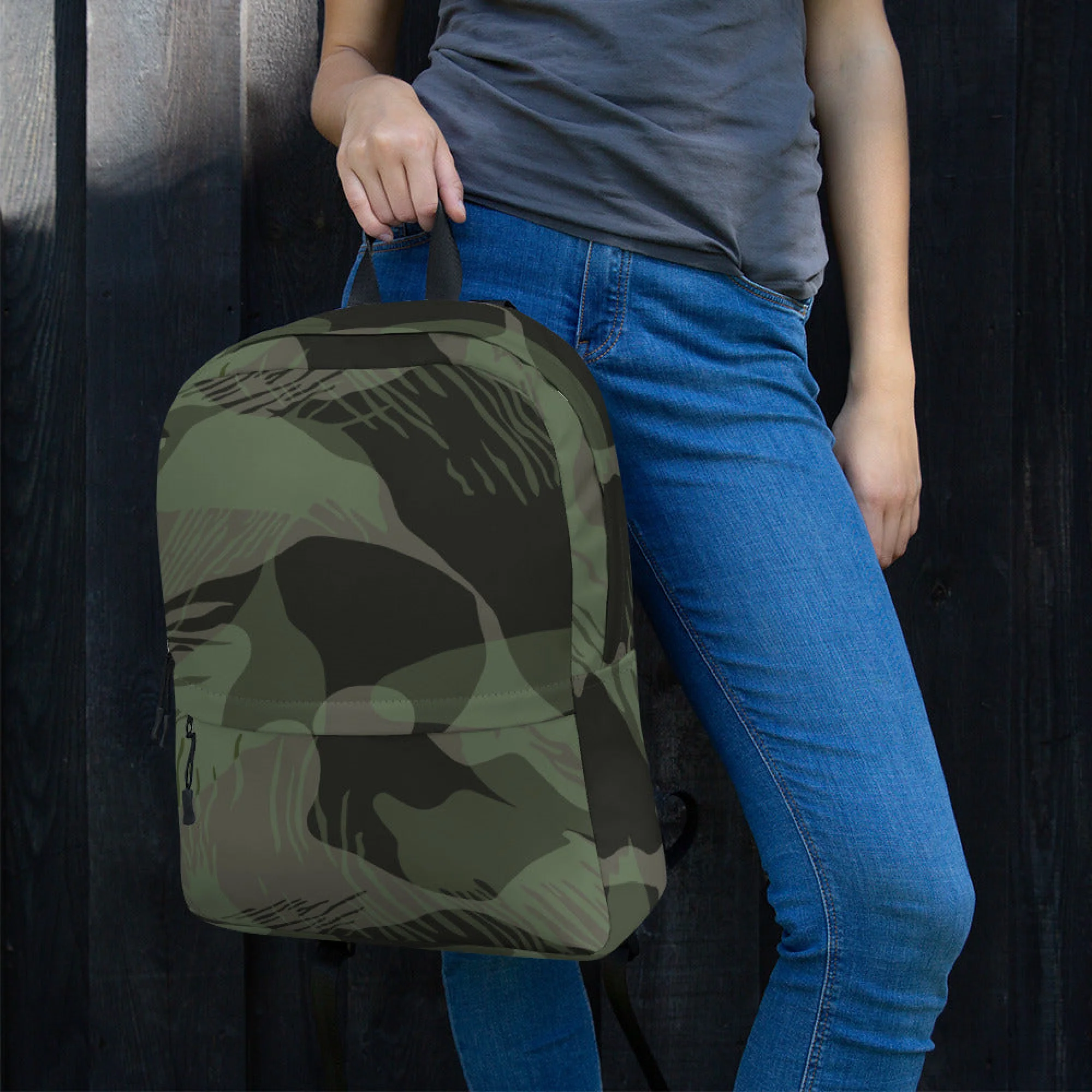 Rhodesian Brushstroke Night CAMO Backpack - Image 3