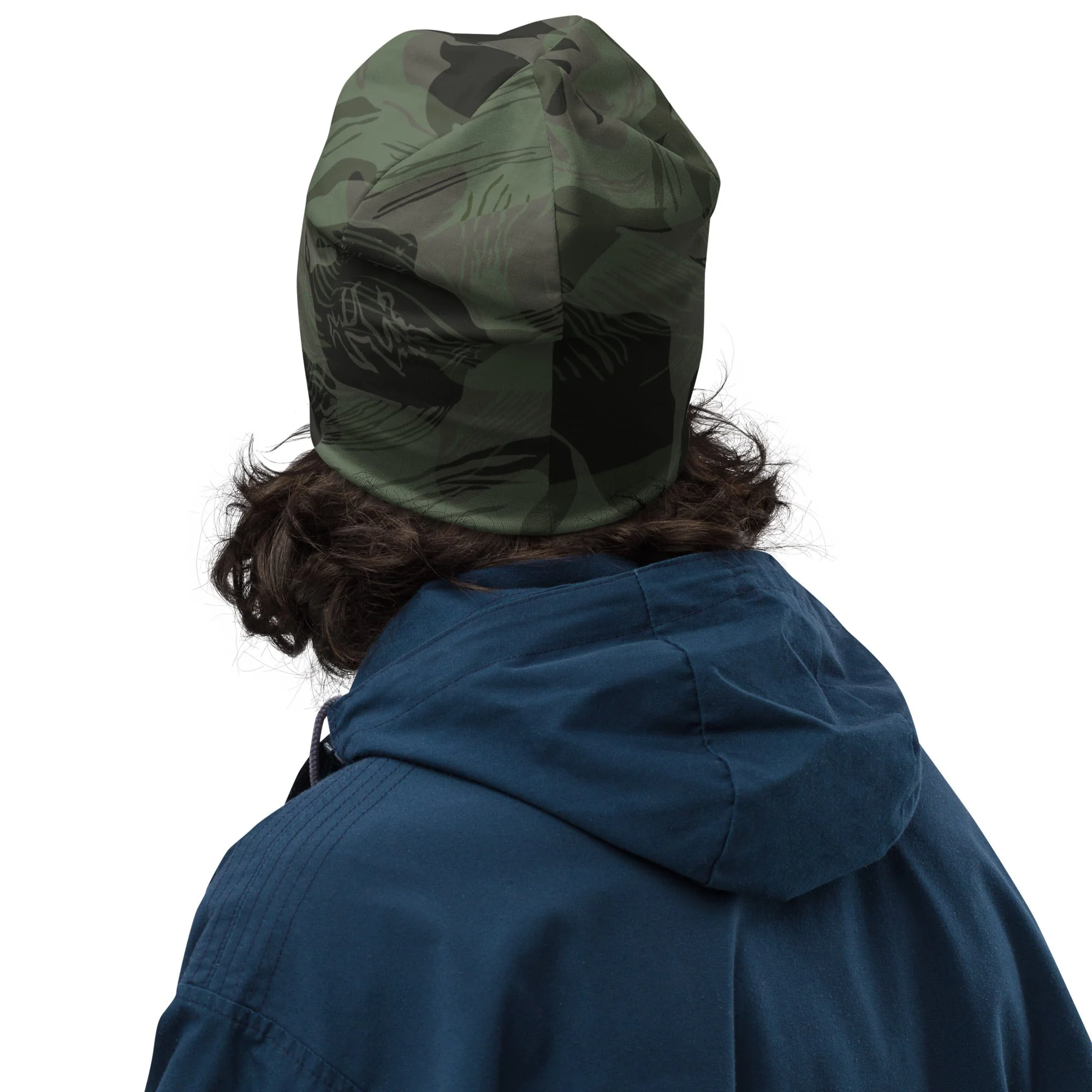 Rhodesian Brushstroke Night CAMO Beanie - Image 8