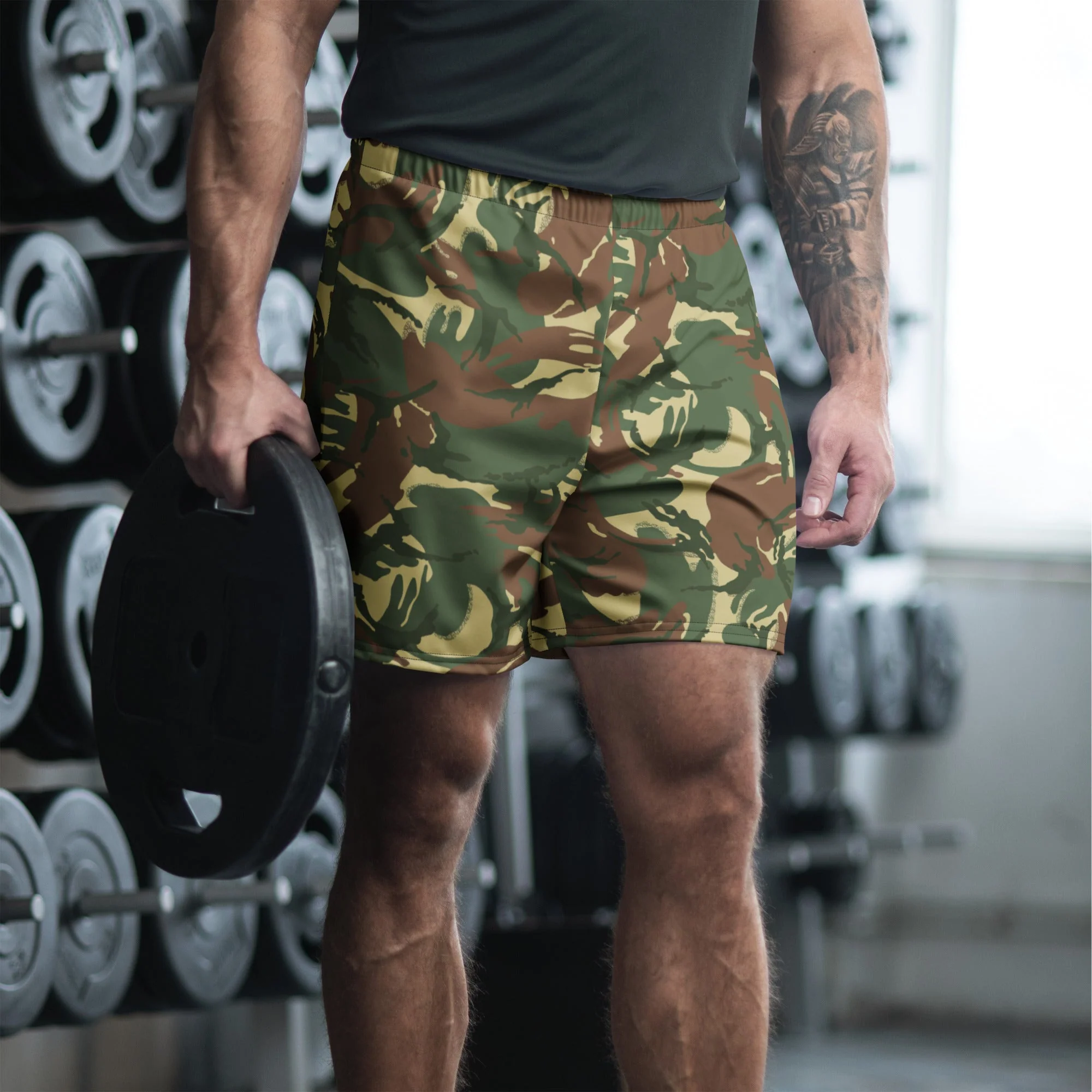 Rhodesian DPM CAMO Unisex Athletic Long Shorts