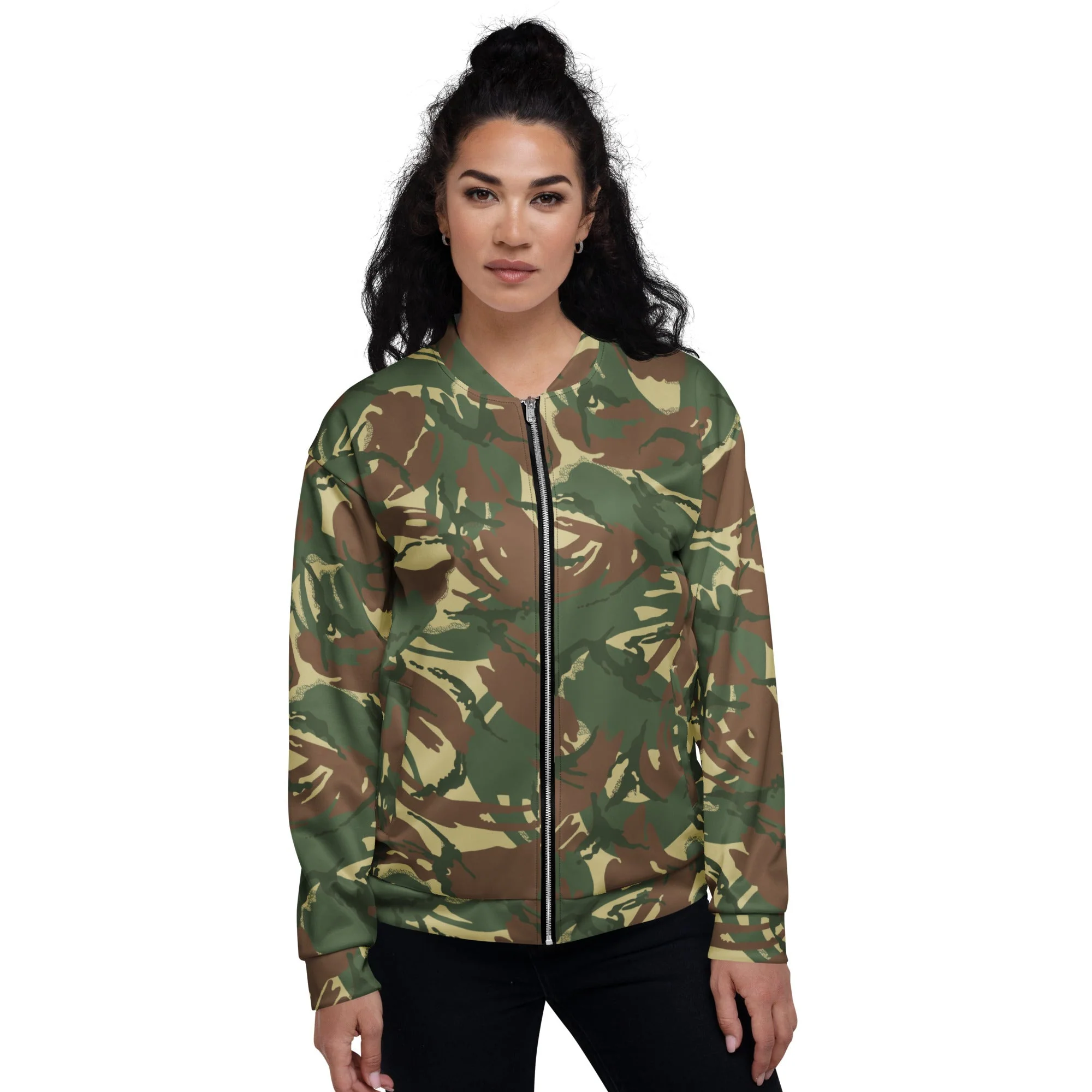 Rhodesian DPM CAMO Unisex Bomber Jacket - Image 3