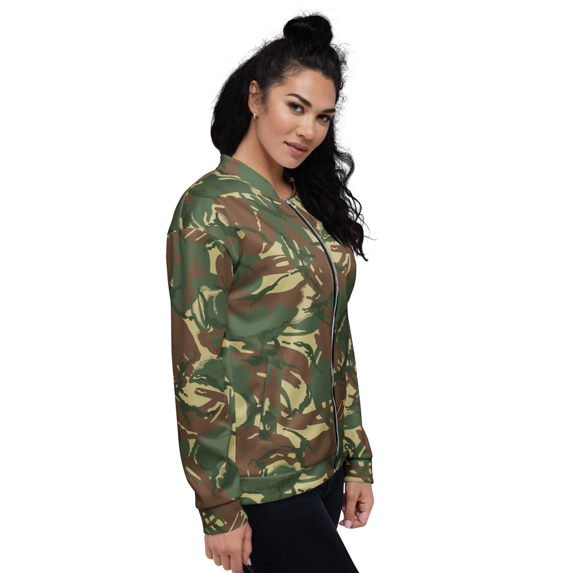 Rhodesian DPM CAMO Unisex Bomber Jacket - Image 4