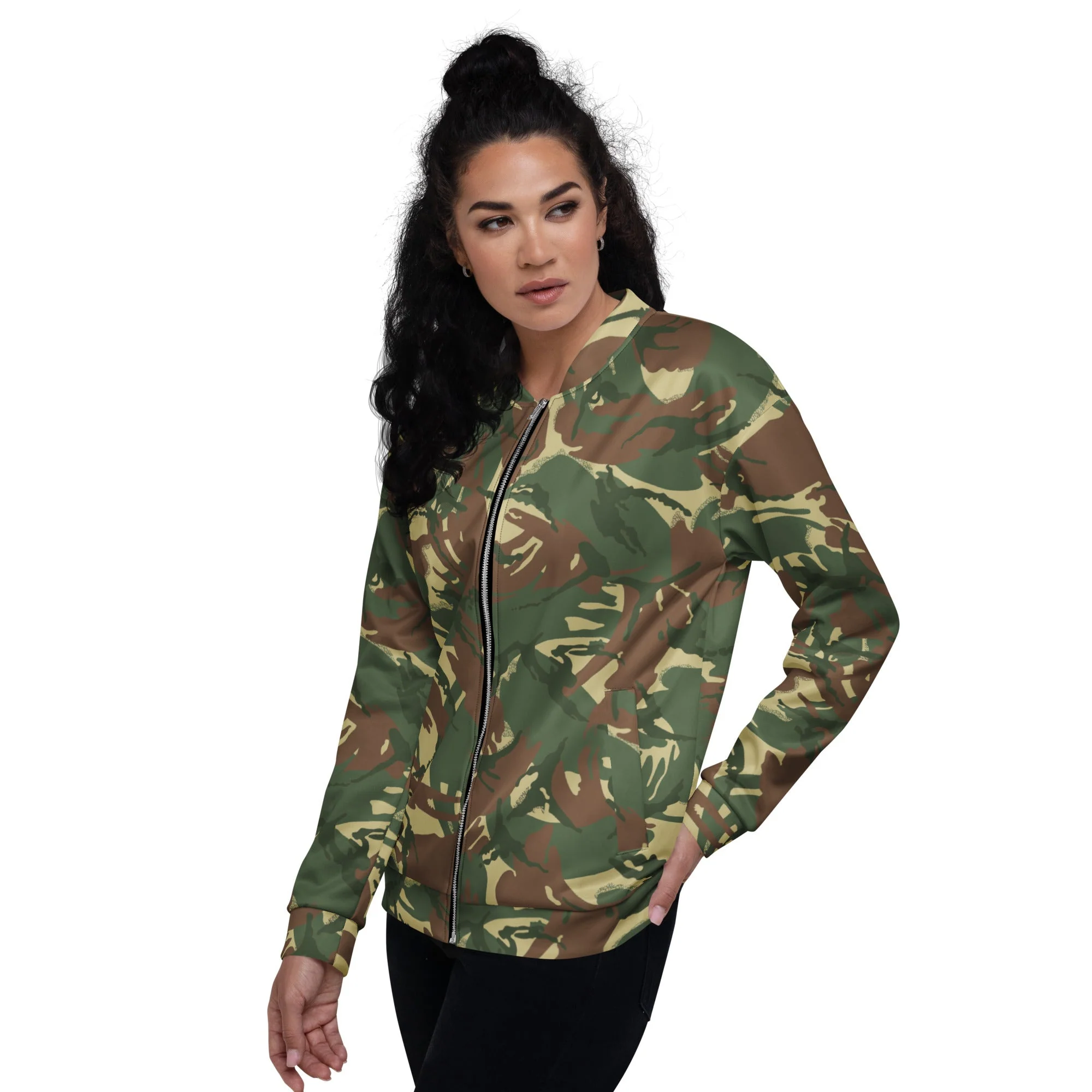 Rhodesian DPM CAMO Unisex Bomber Jacket - Image 5