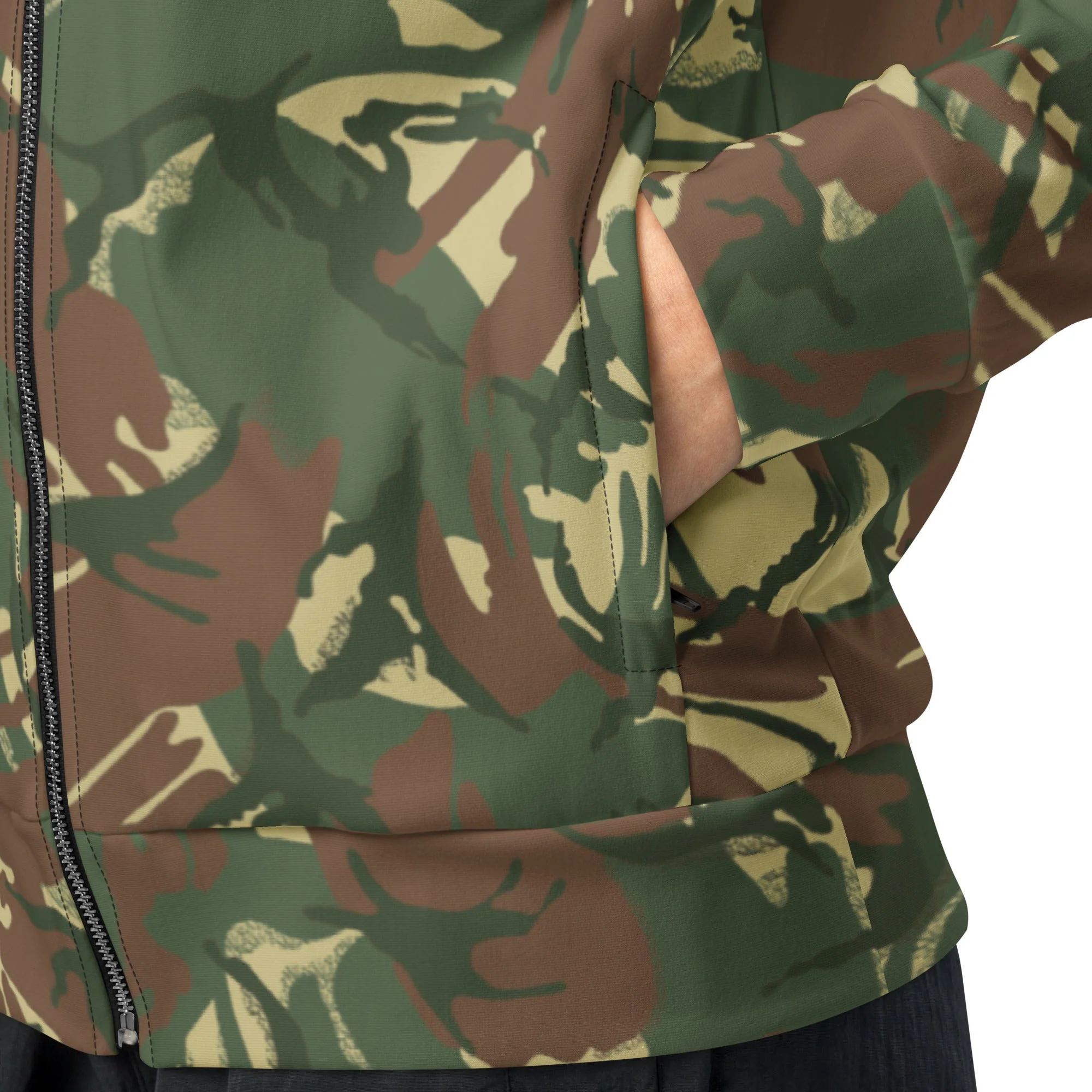 Rhodesian DPM CAMO Unisex Track Jacket - Image 9