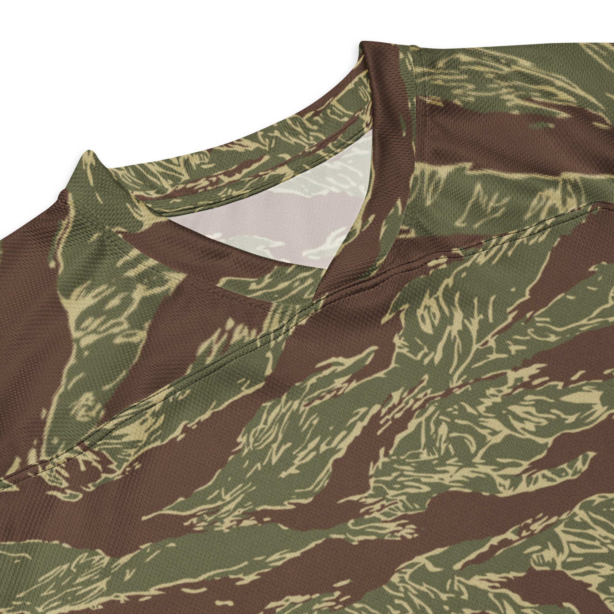 Rhodesian Tiger Stripe CAMO Unisex Hockey Fan Jersey - Image 10