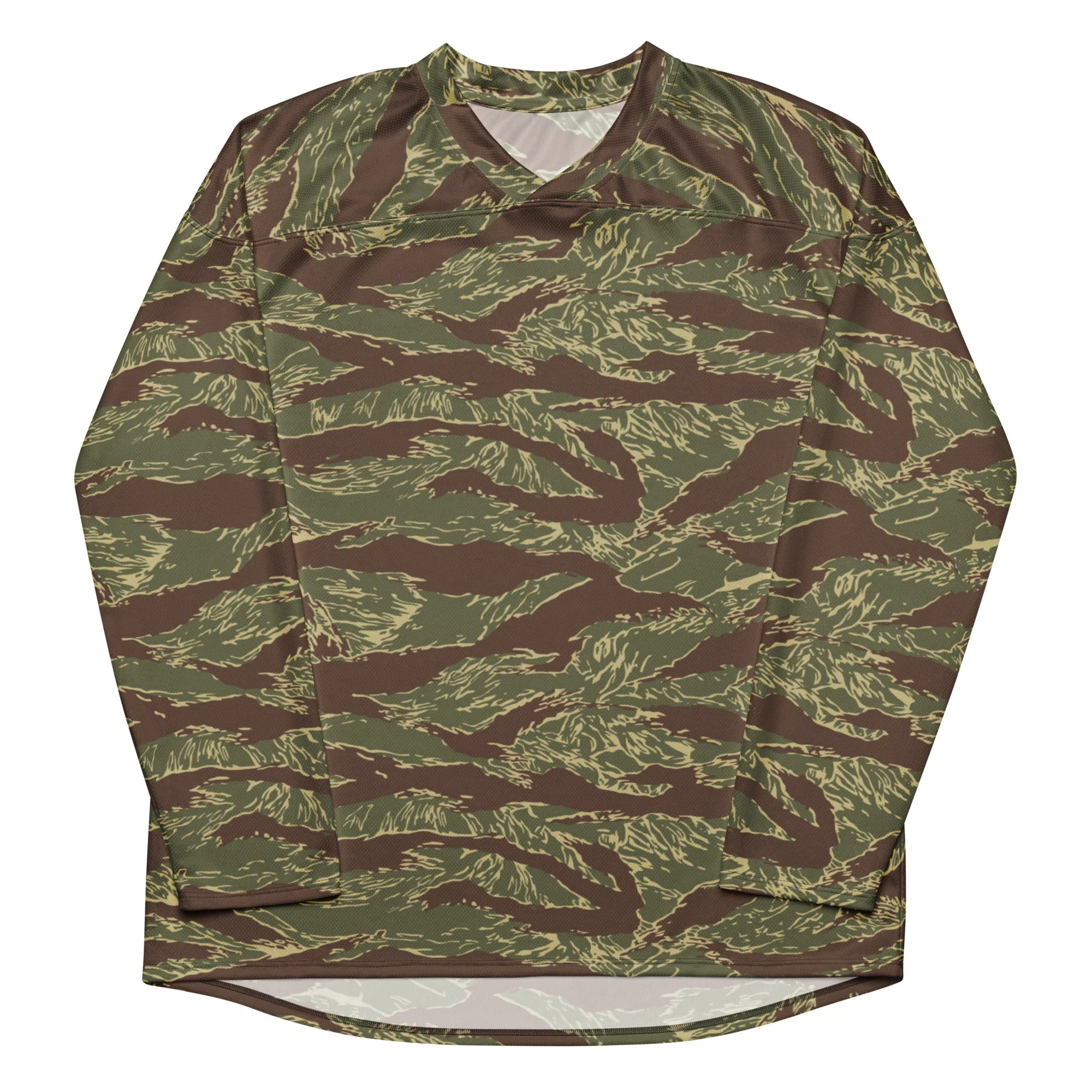 Rhodesian Tiger Stripe CAMO Unisex Hockey Fan Jersey - Image 11