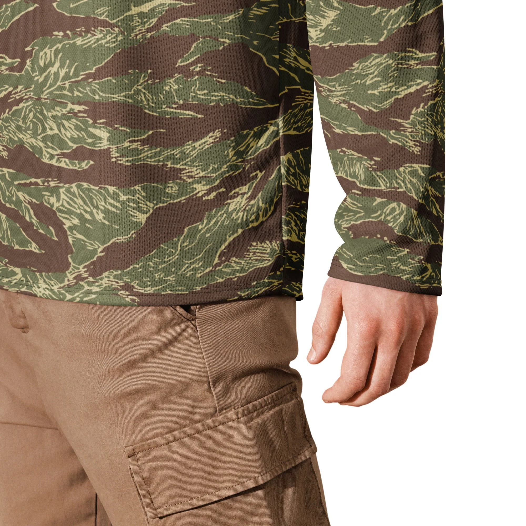 Rhodesian Tiger Stripe CAMO Unisex Hockey Fan Jersey - Image 15