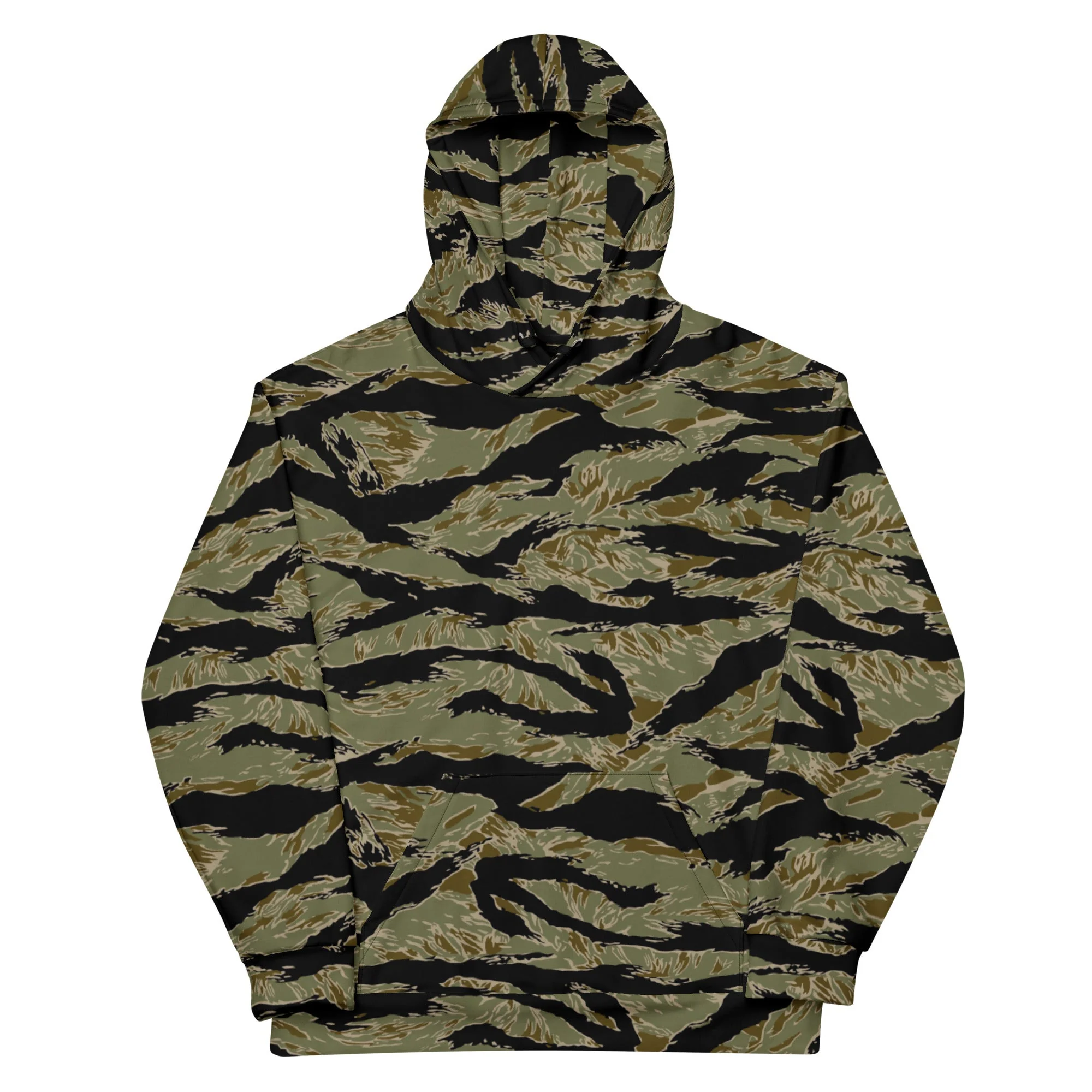 American Tiger Stripe Special Forces Advisor Sparse CAMO Unisex Hoodie - Image 4