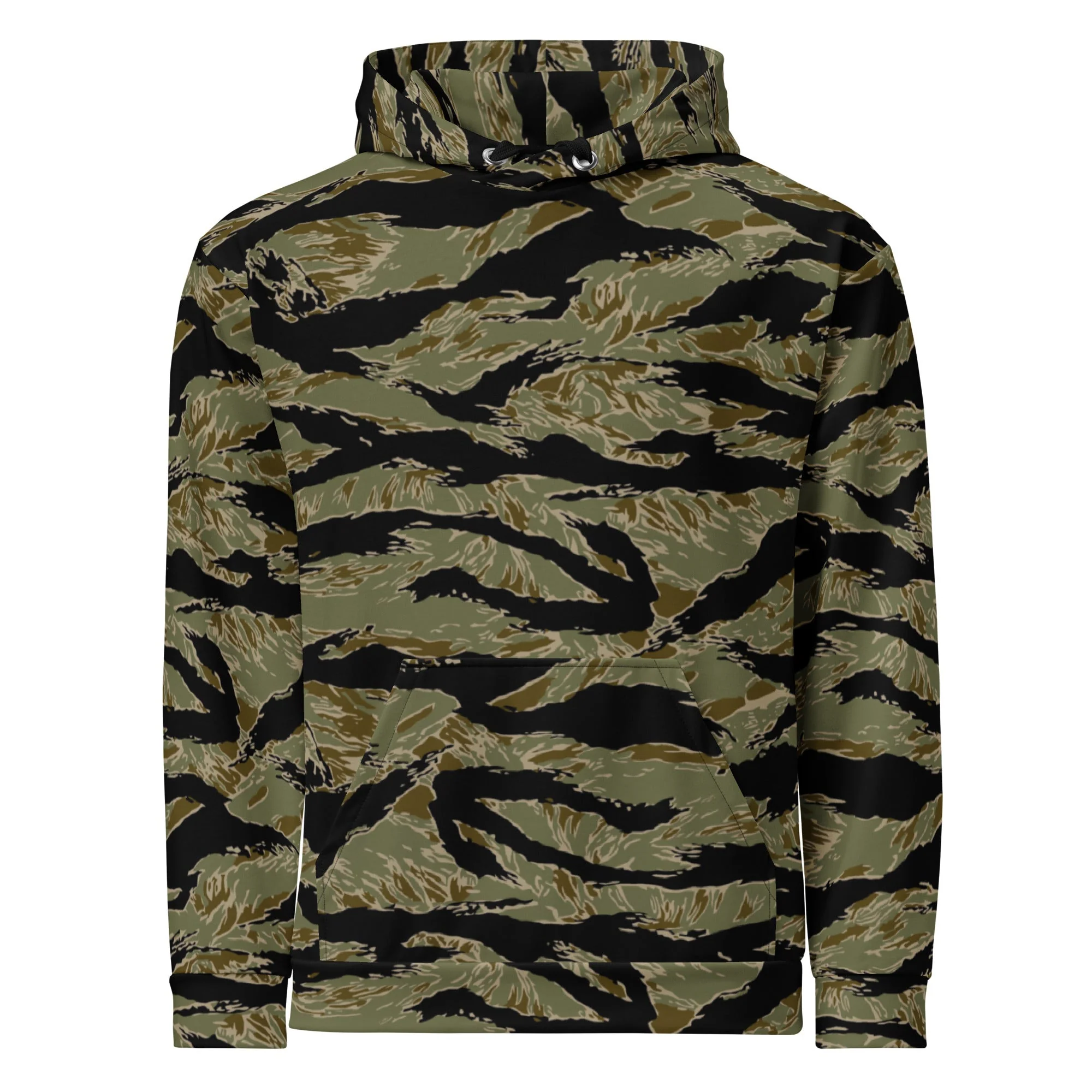American Tiger Stripe Special Forces Advisor Sparse CAMO Unisex Hoodie - Image 7