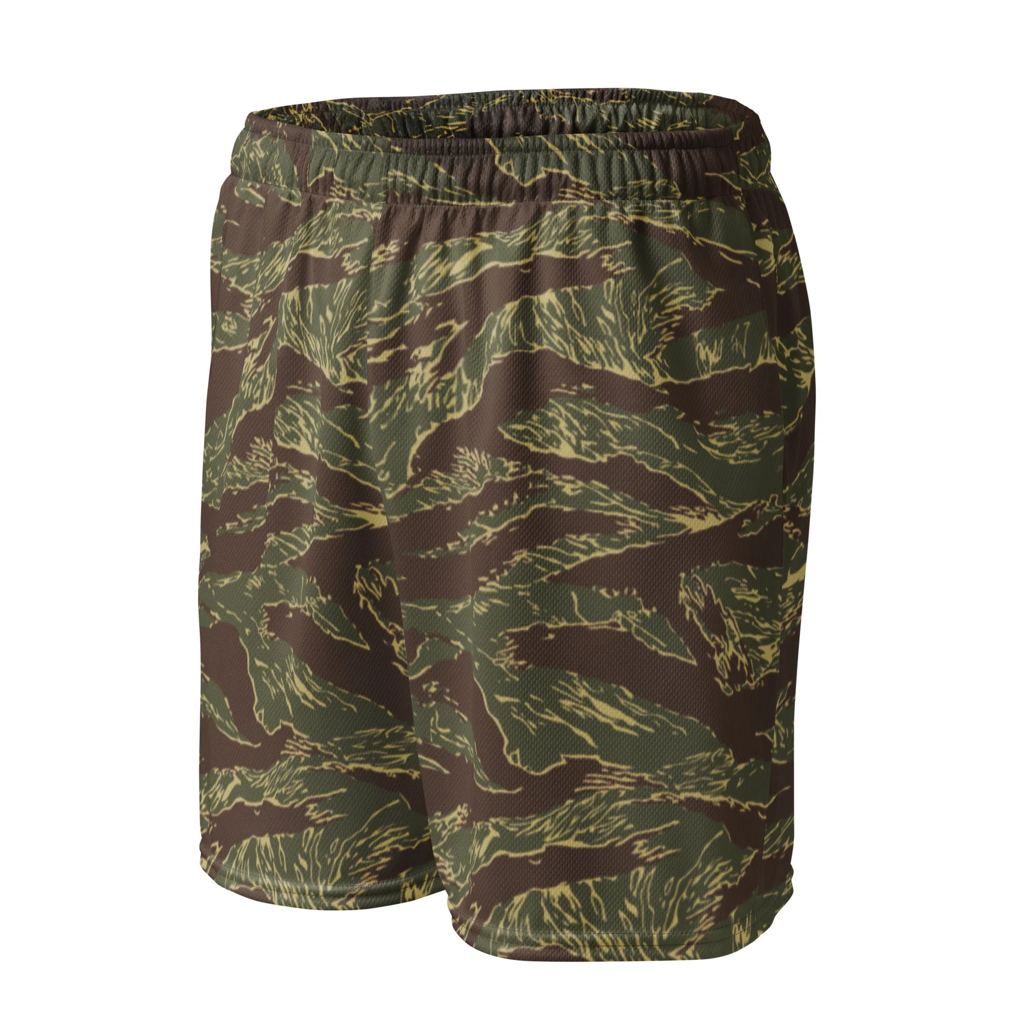Rhodesian Tiger Stripe CAMO Unisex Mesh Shorts - Image 5