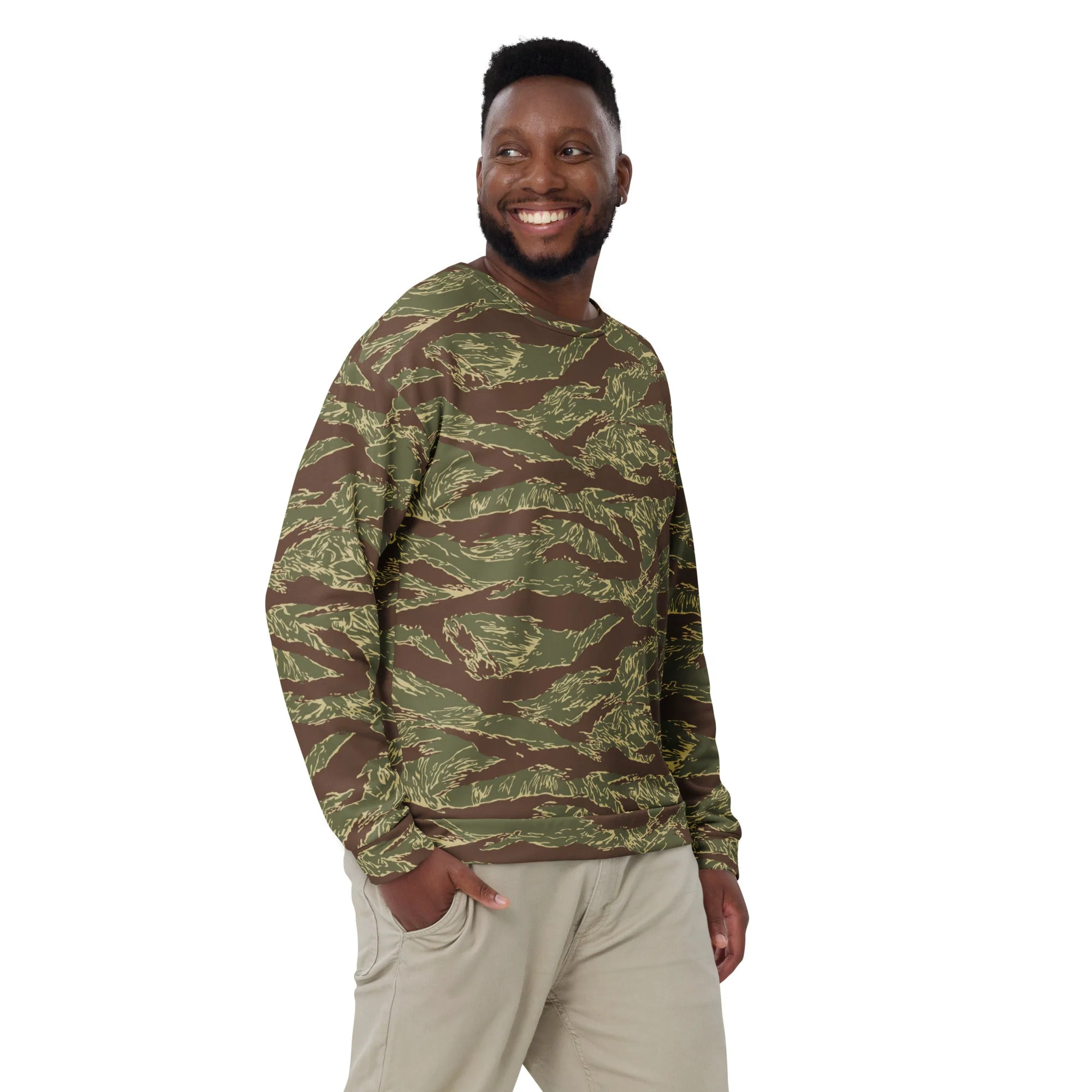 Rhodesian Tiger Stripe CAMO Unisex Sweatshirt - Image 5