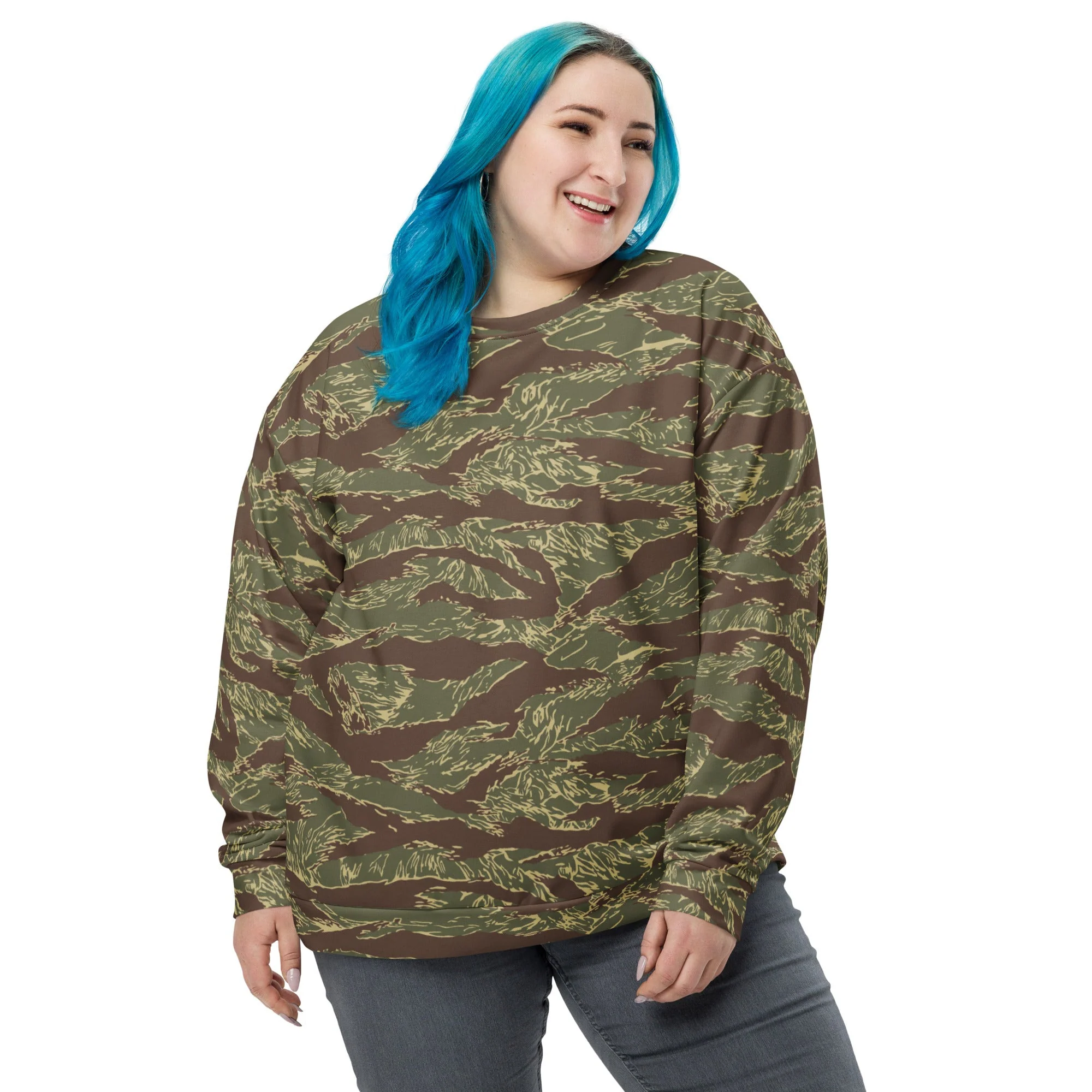 Rhodesian Tiger Stripe CAMO Unisex Sweatshirt - Image 7