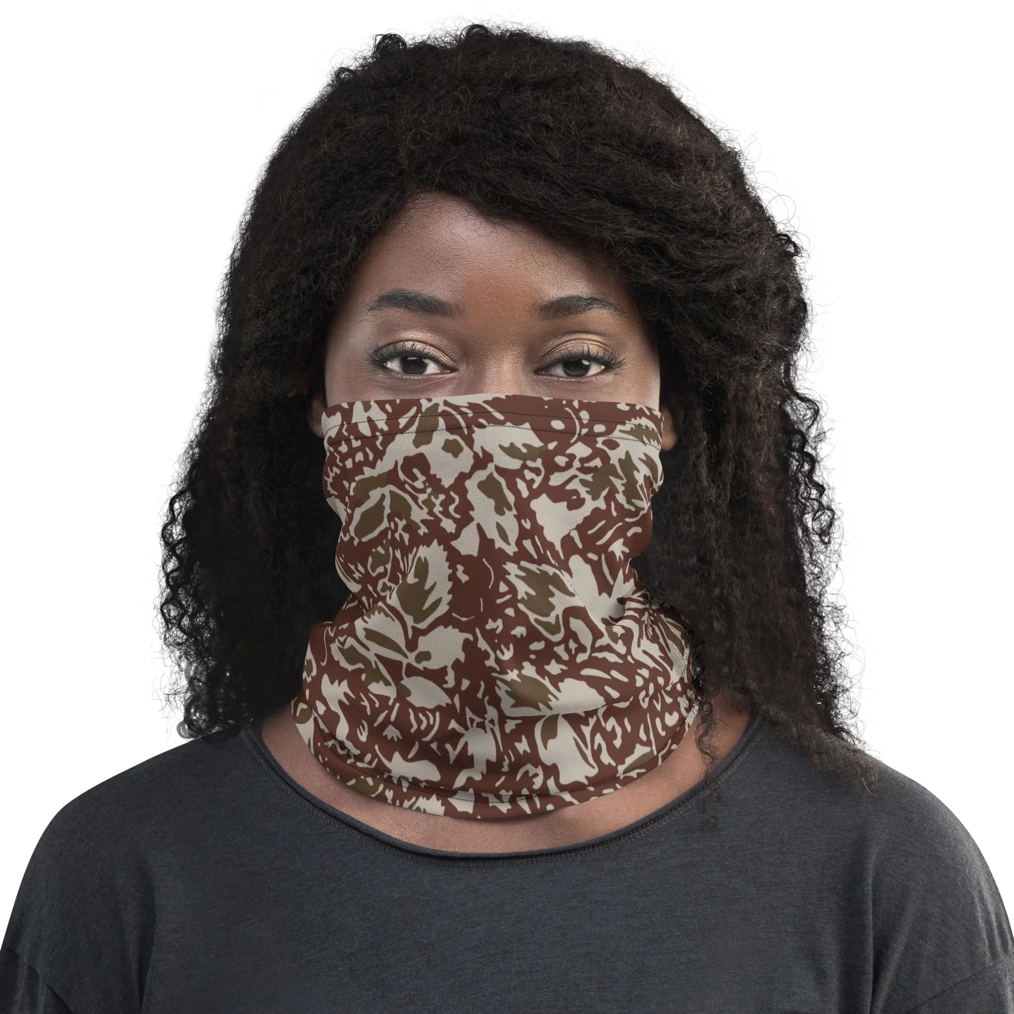 Romanian Soviet 1990 Leaf Autumn CAMO Neck Gaiter - Image 10