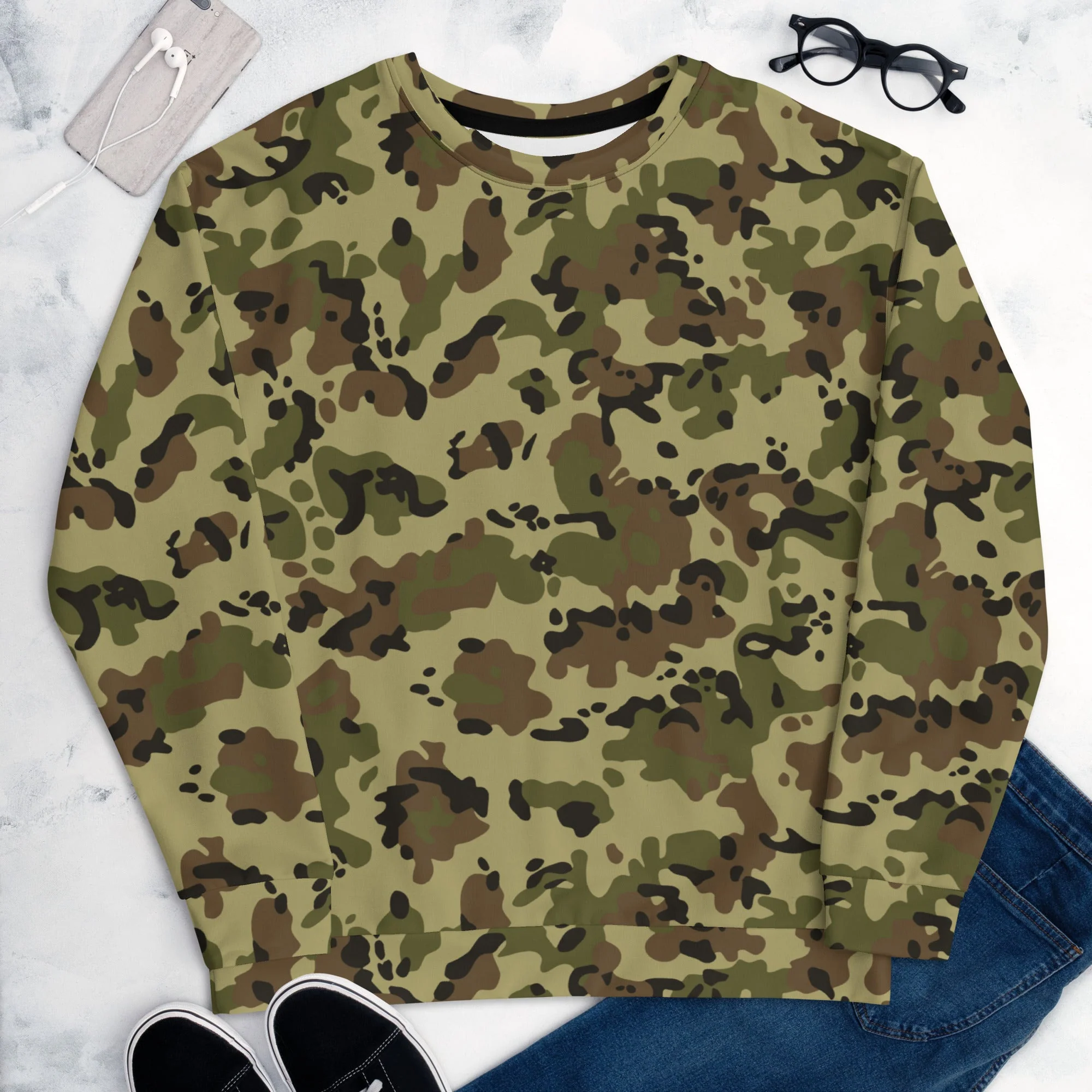 Romanian Flecktarn CAMO Unisex Sweatshirt - Image 10
