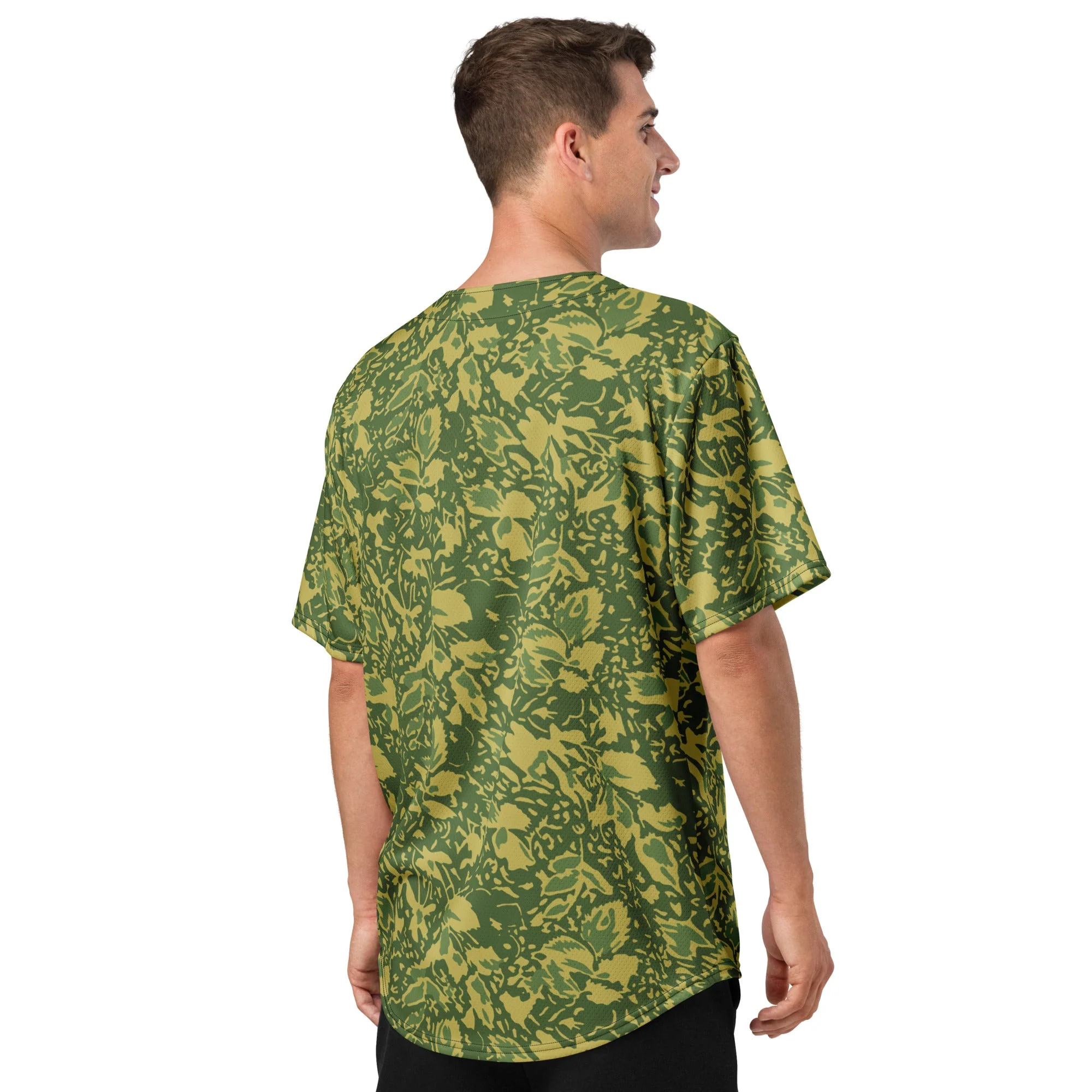 Romanian Soviet 1990 Leaf Spring CAMO Unisex Baseball Jersey - Image 8