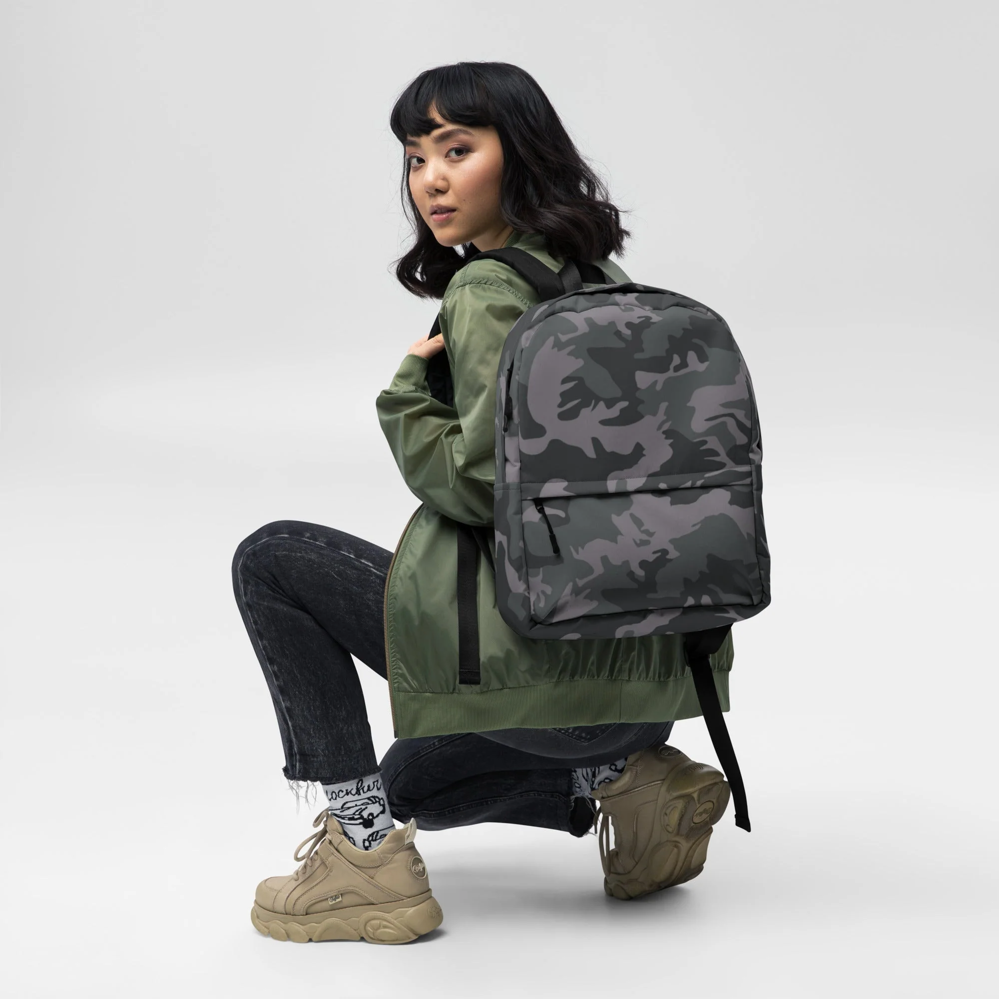 ERDL Black Urban CAMO Backpack - Image 15