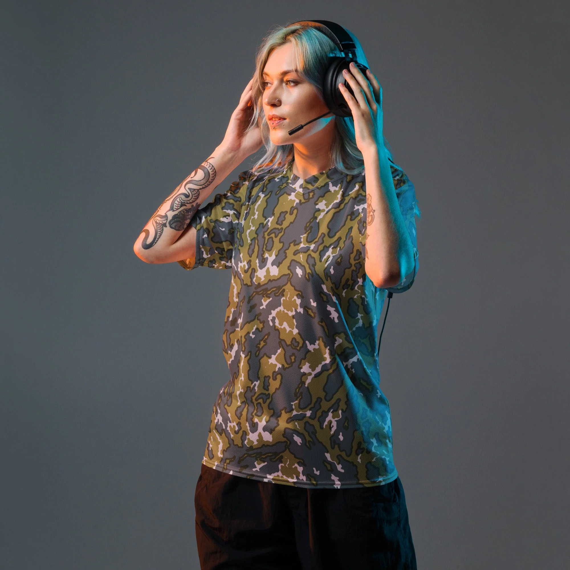 Russian Barvikha Tundra CAMO Unisex Sports Jersey - Image 3