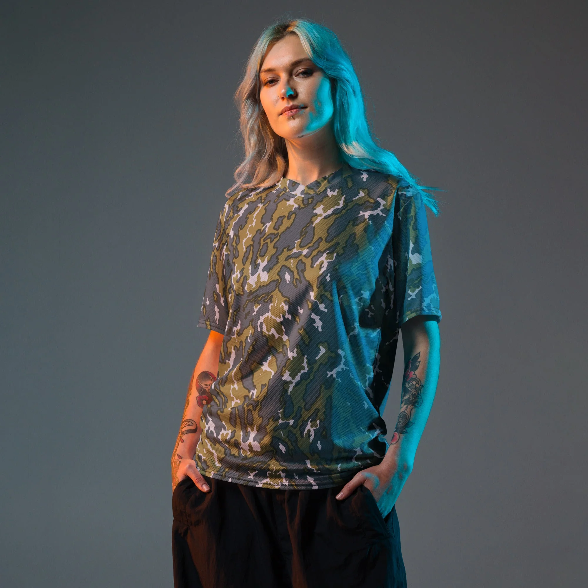 Russian Barvikha Tundra CAMO Unisex Sports Jersey - Image 5