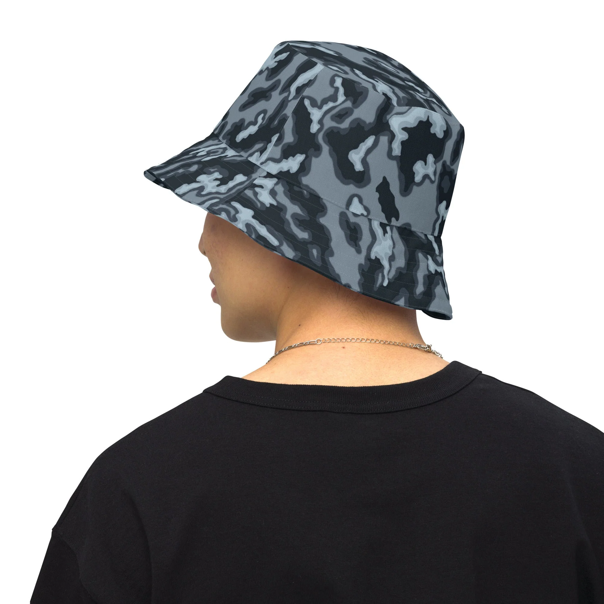 Russian Barvikha Night CAMO Reversible Bucket Hat