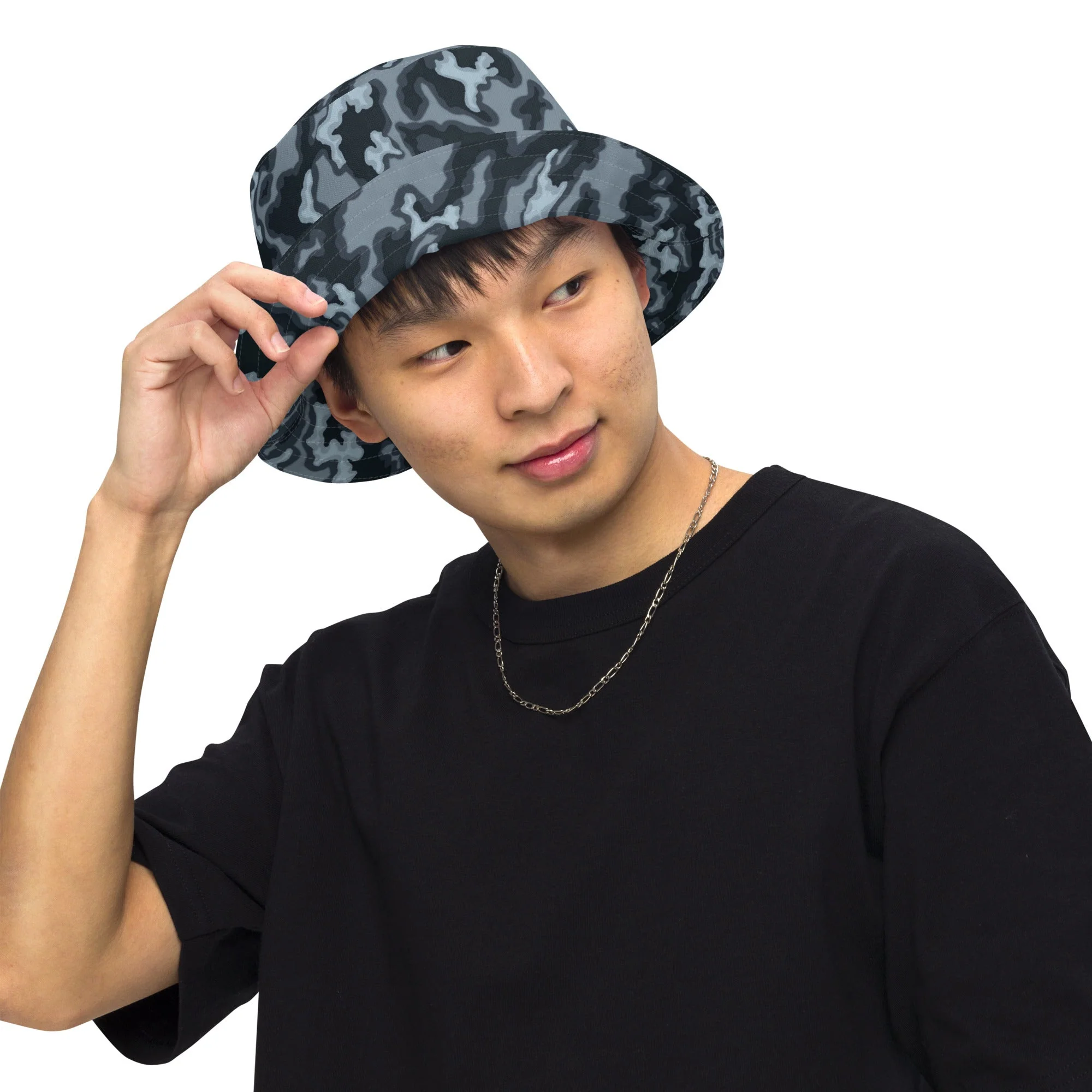 Russian Barvikha Night CAMO Reversible Bucket Hat - Image 2