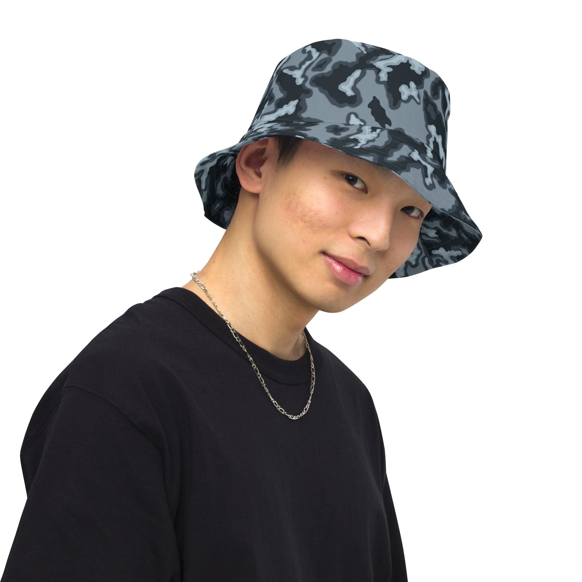 Russian Barvikha Night CAMO Reversible Bucket Hat - Image 3