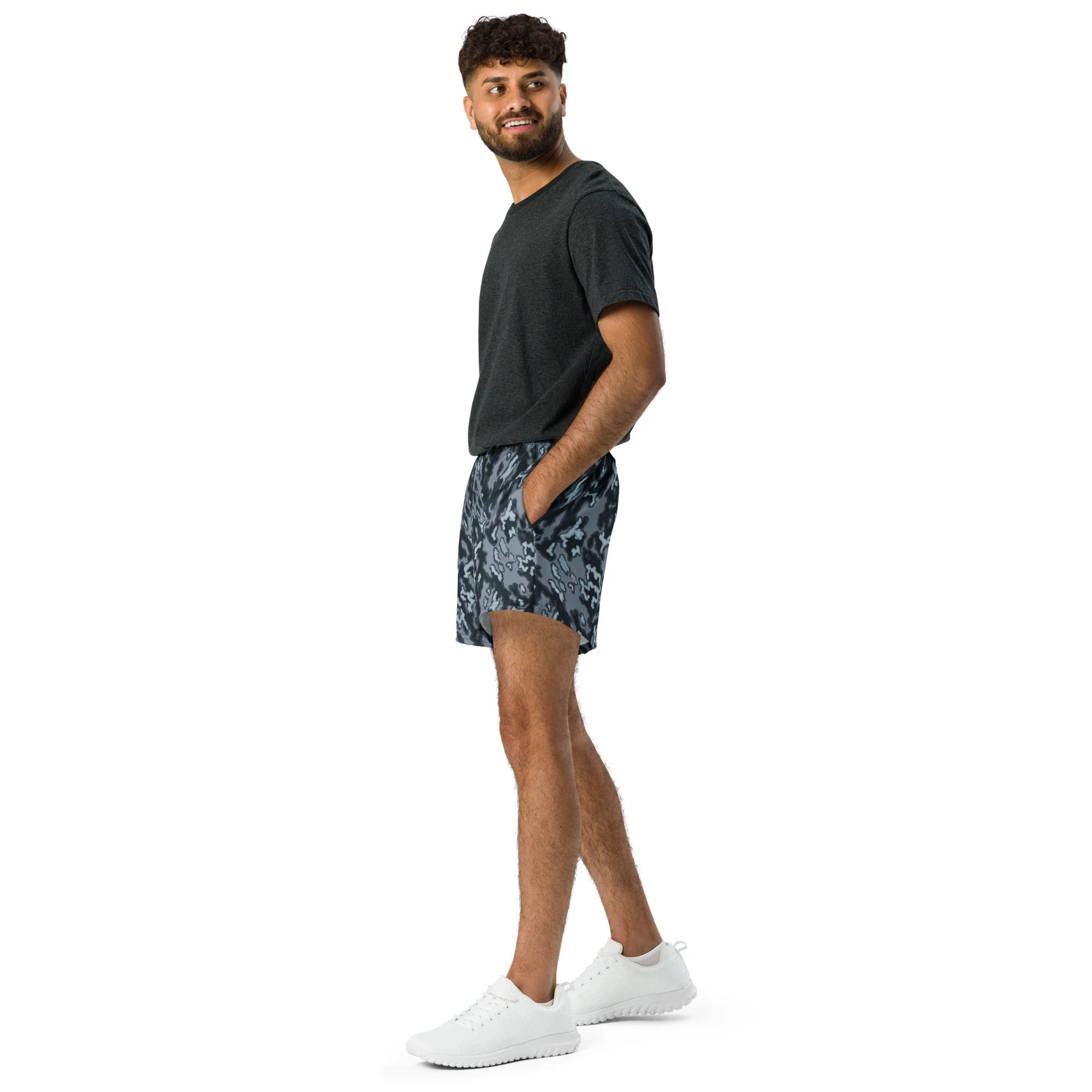 Russian Barvikha Night CAMO Unisex Athletic Shorts - Image 8