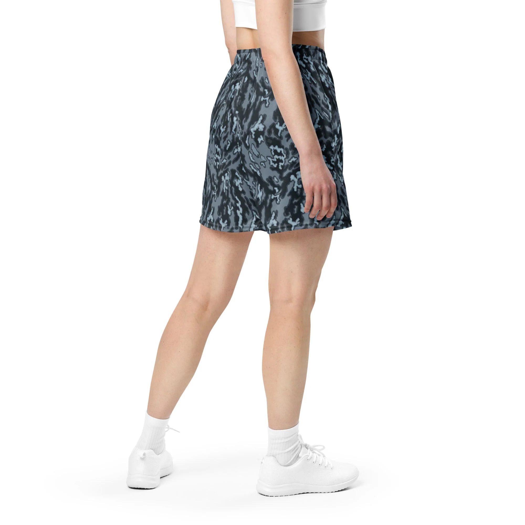 Russian Barvikha Night CAMO Unisex Mesh Shorts - Image 12