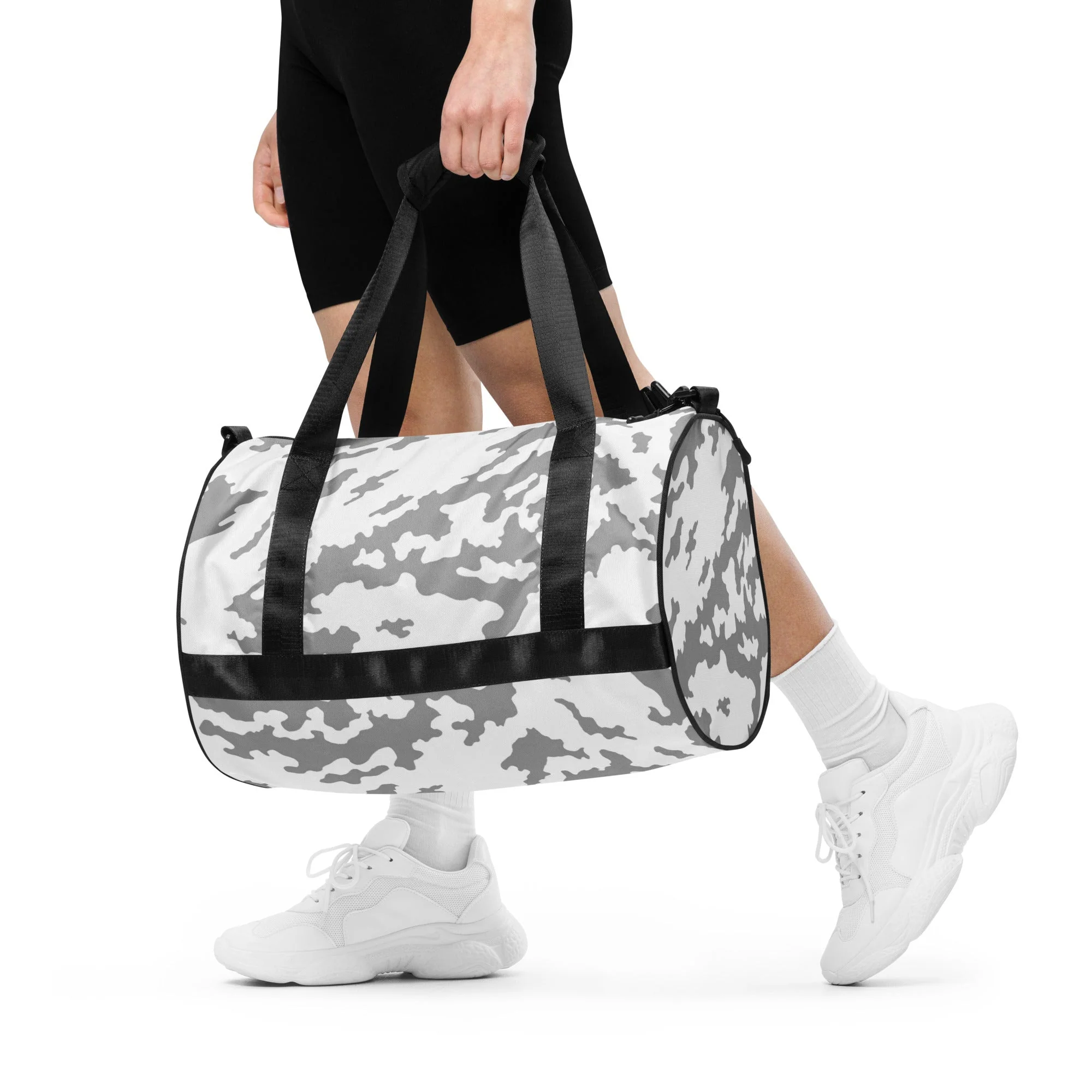 Russian Barvikha Red Dawn Snow Movie CAMO Gym Bag - Image 4