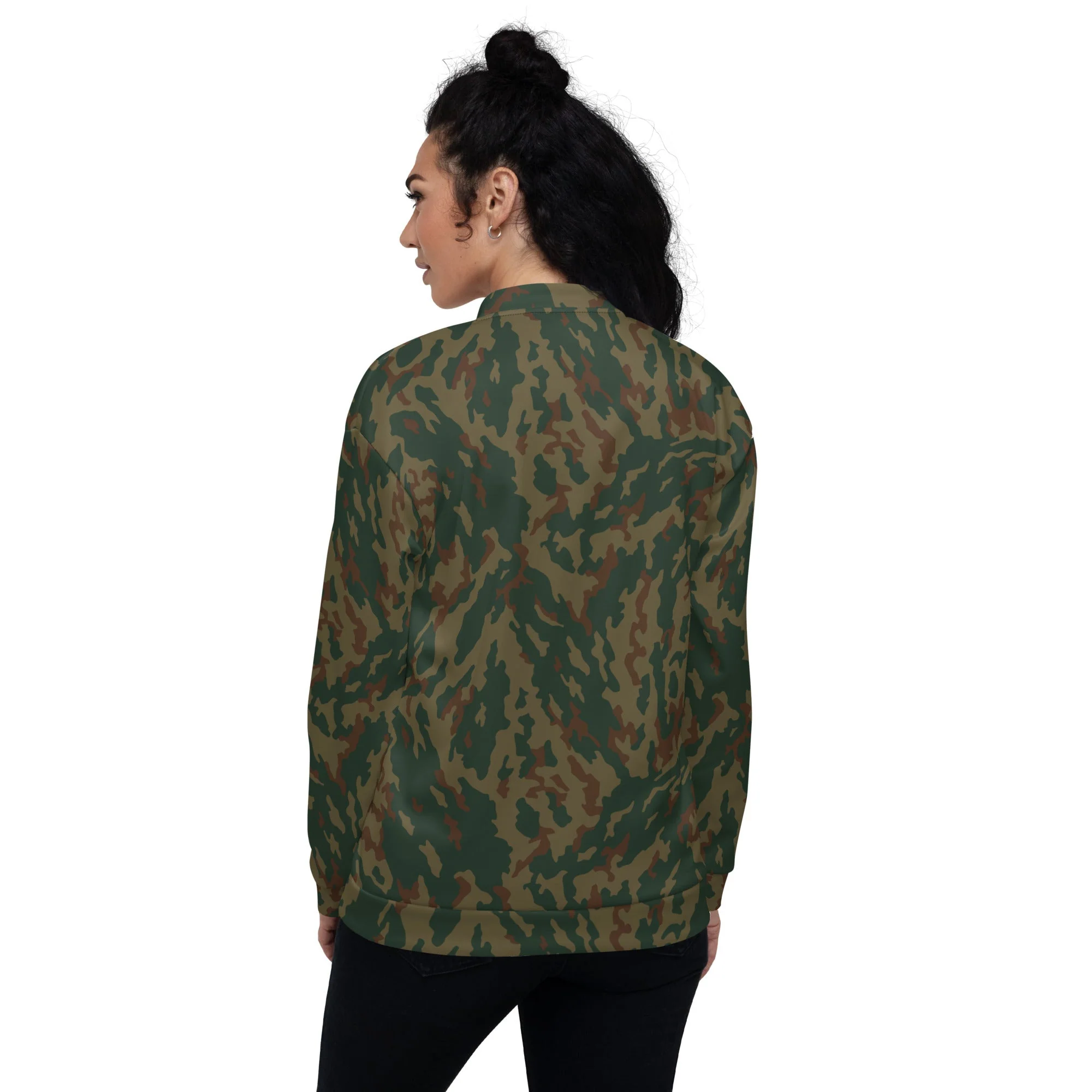 Russian Barvikha Mountain CAMO Unisex Bomber Jacket - Image 7