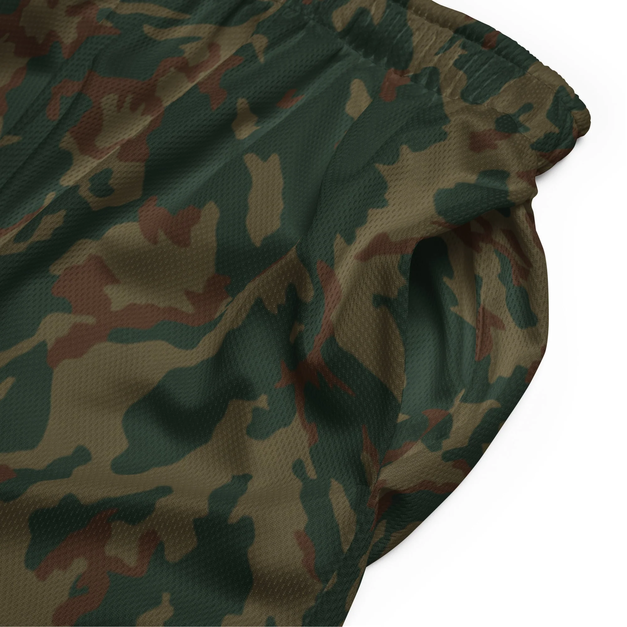 Russian Barvikha Mountain CAMO Unisex Mesh Shorts - Image 18